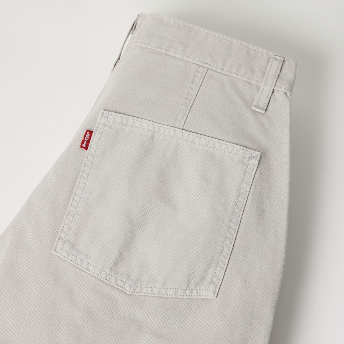 Workwear Loose Straight Pants — Canvas Vapor Blue - Grey