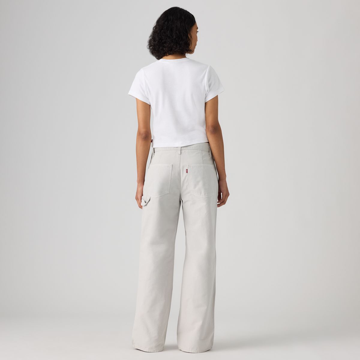 Workwear Loose Straight Pants — Canvas Vapor Blue - Grey