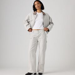 Workwear Loose Straight Pants — Canvas Vapor Blue - Grey 1