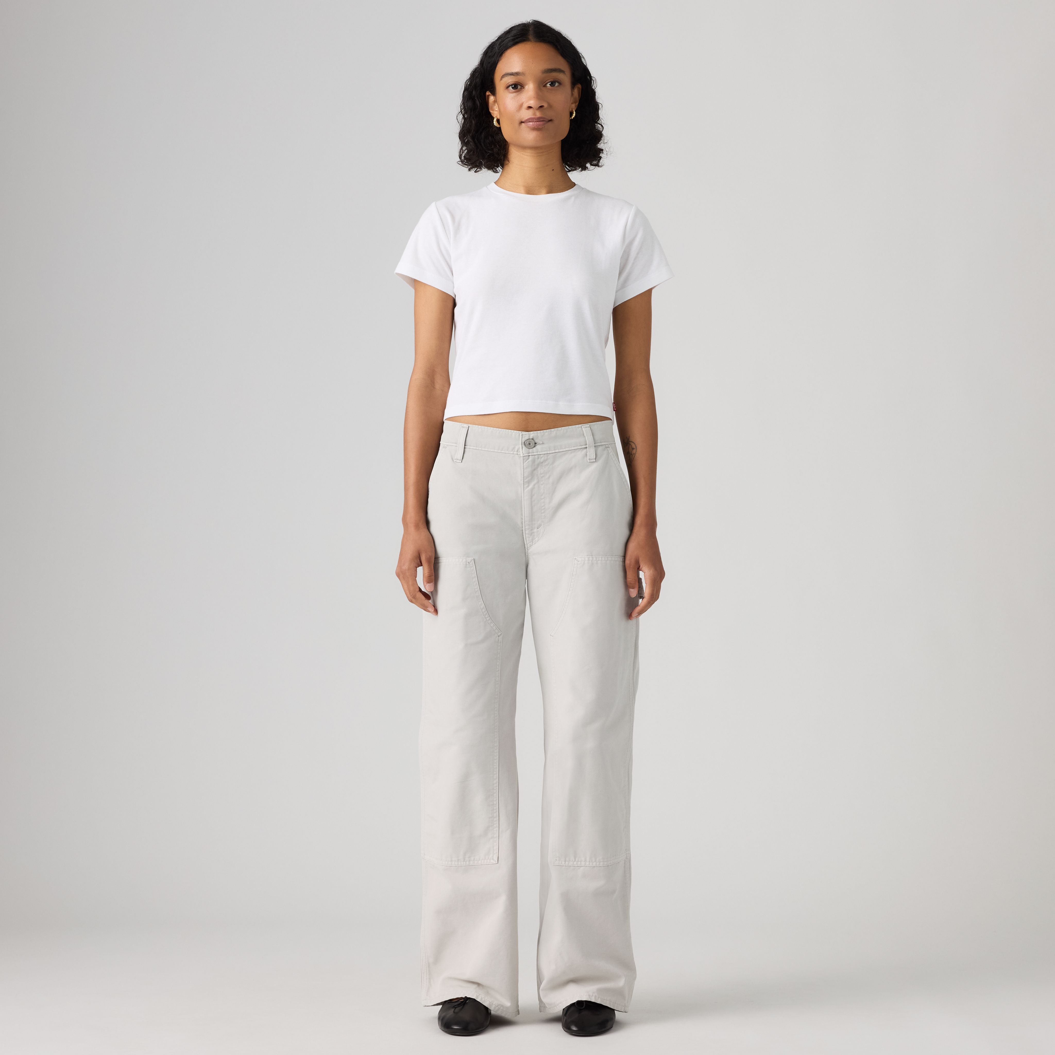 Workwear Loose Straight Pants 5