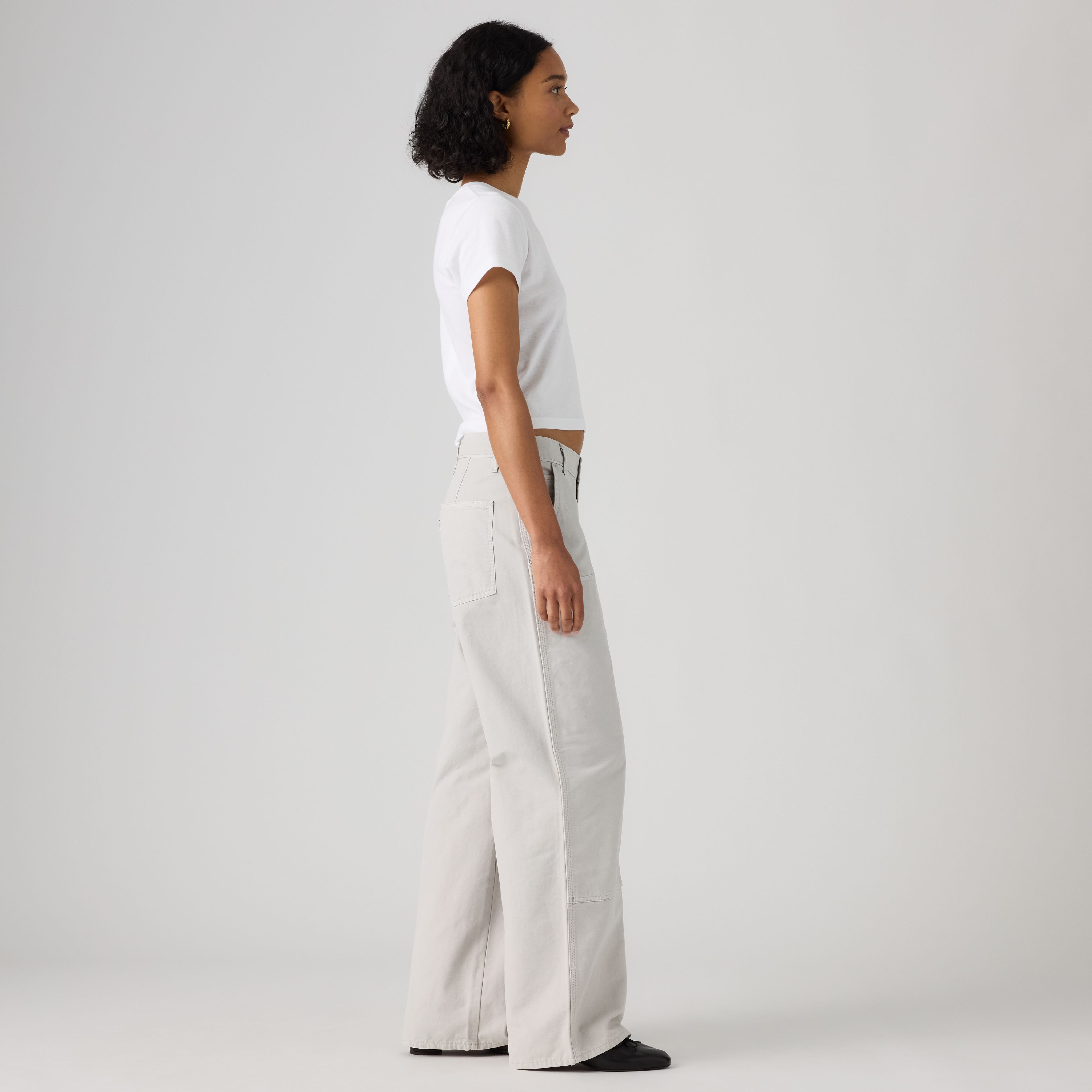 Workwear Loose Straight Pants 4