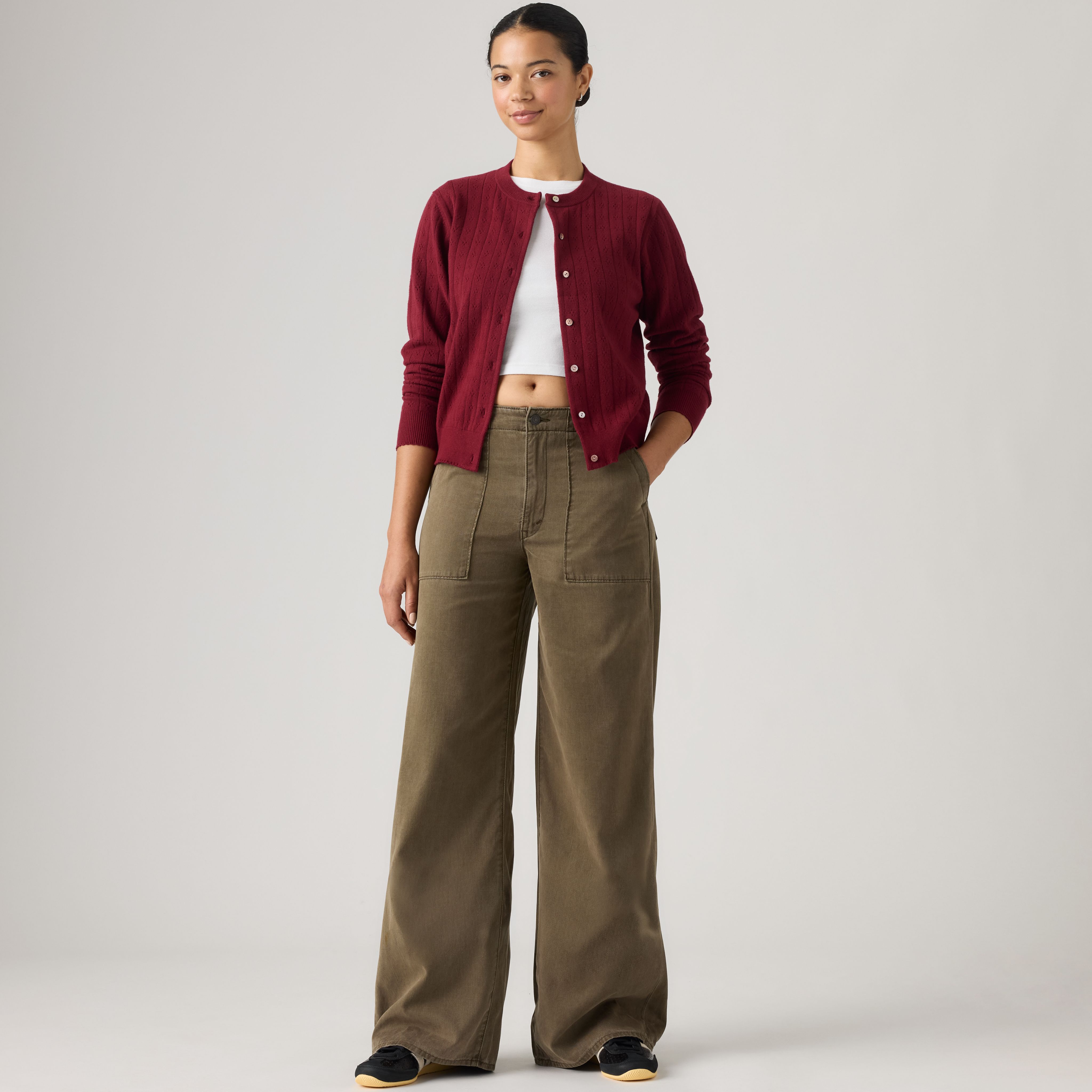 Cinch Wide Leg Fatigue Pants 1