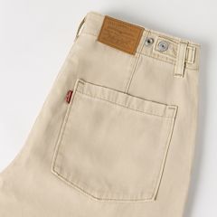 Cinch Wide-Leg Fatigue Pants — Tencel White Pepper - Tan 8