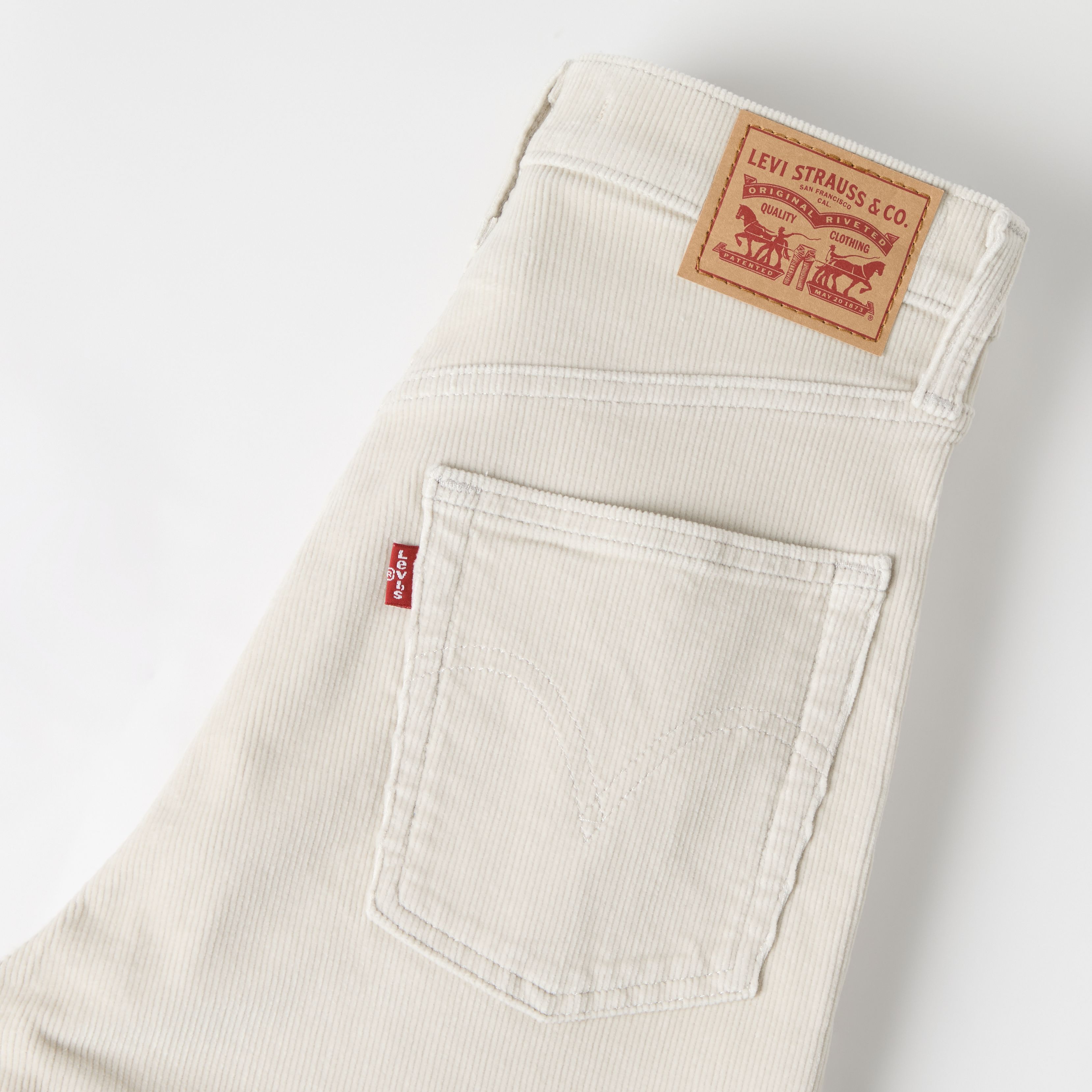 Pantaloni Ribcage a lunghezza intera in velluto a coste 7