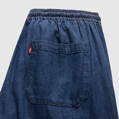 Essential Wide-Leg Pants (Plus Size) — Bon Voyage - Dark Wash 7