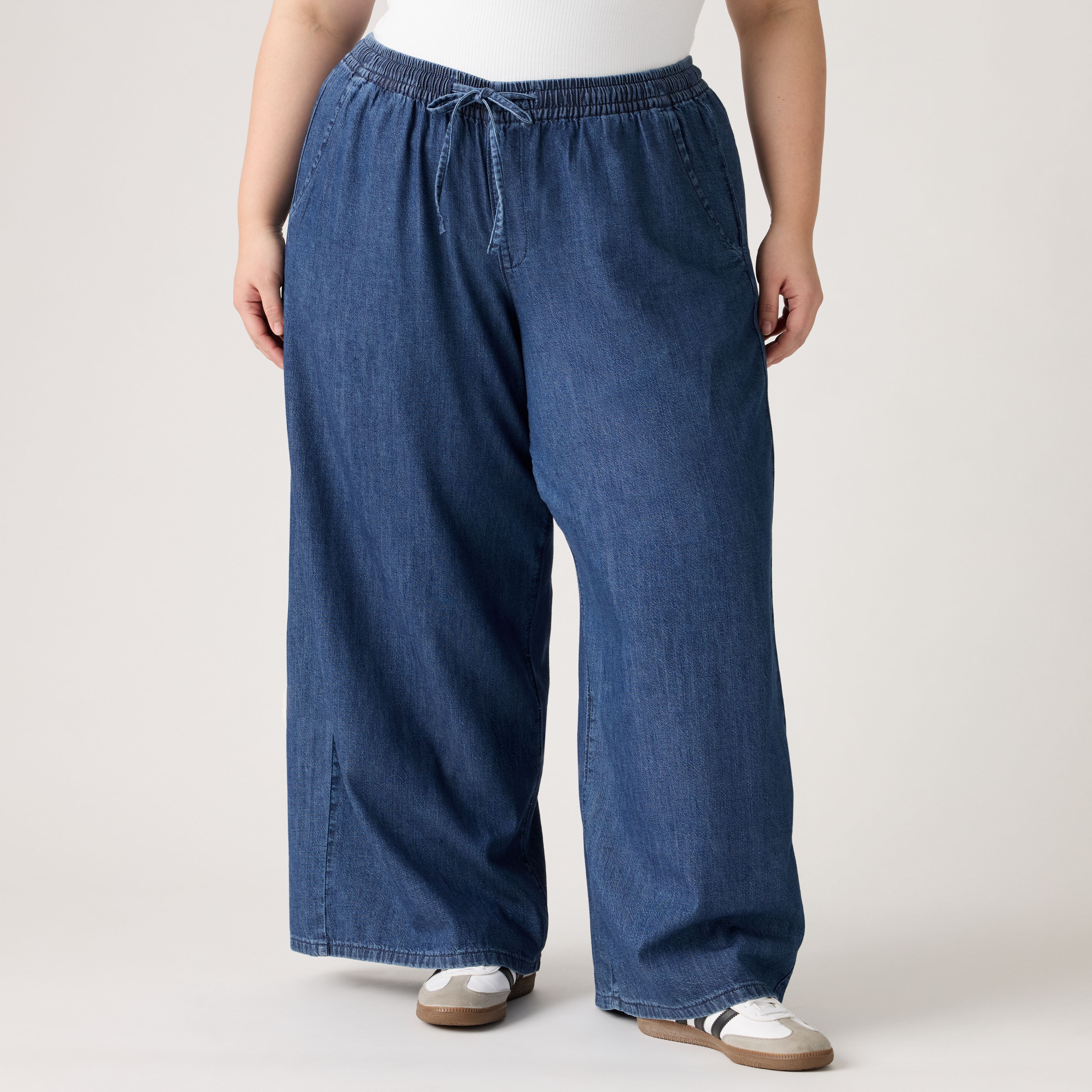 Essential Wide-Leg Pants (Plus Size) 2