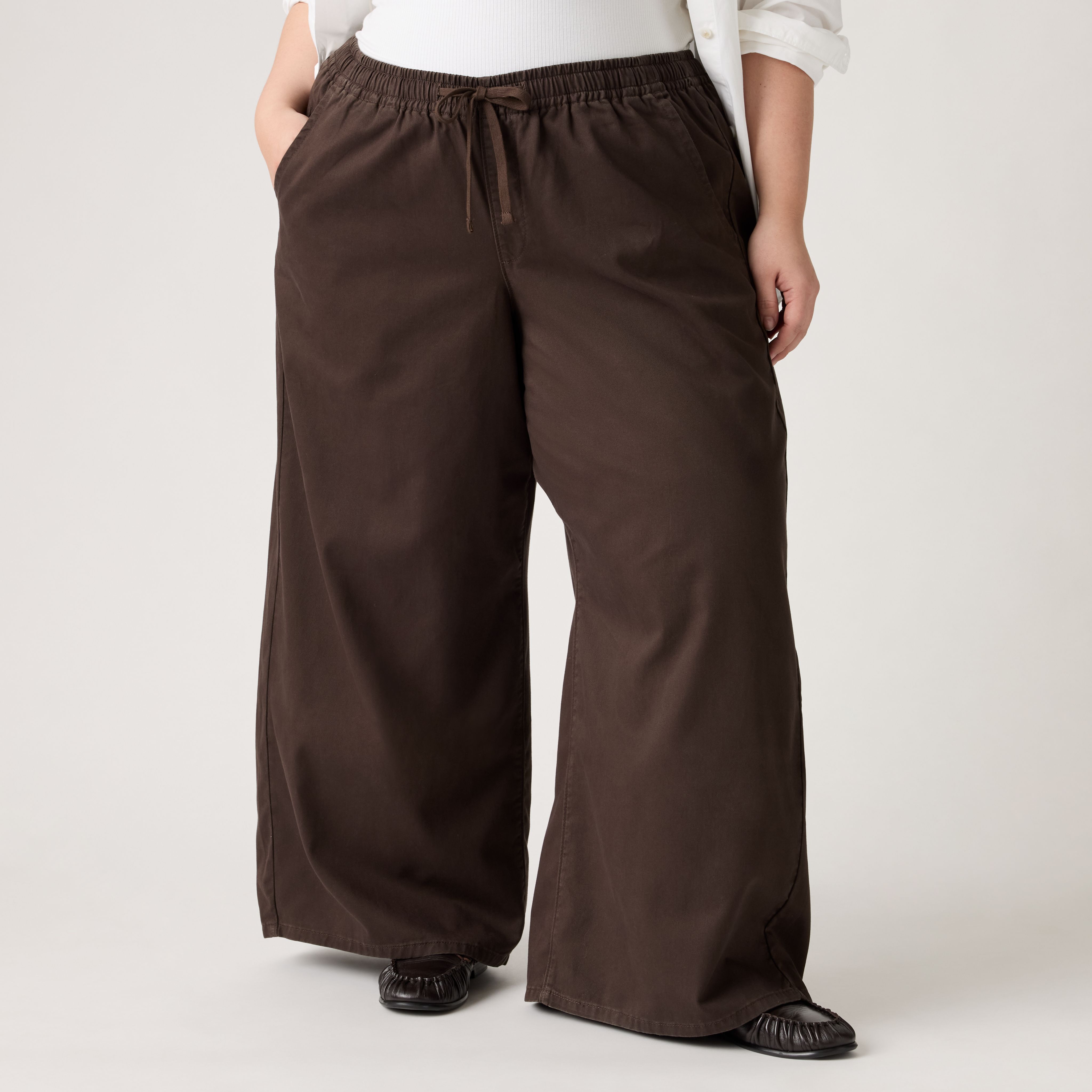 Essential Wide-Leg Pants (Plus Size) 2