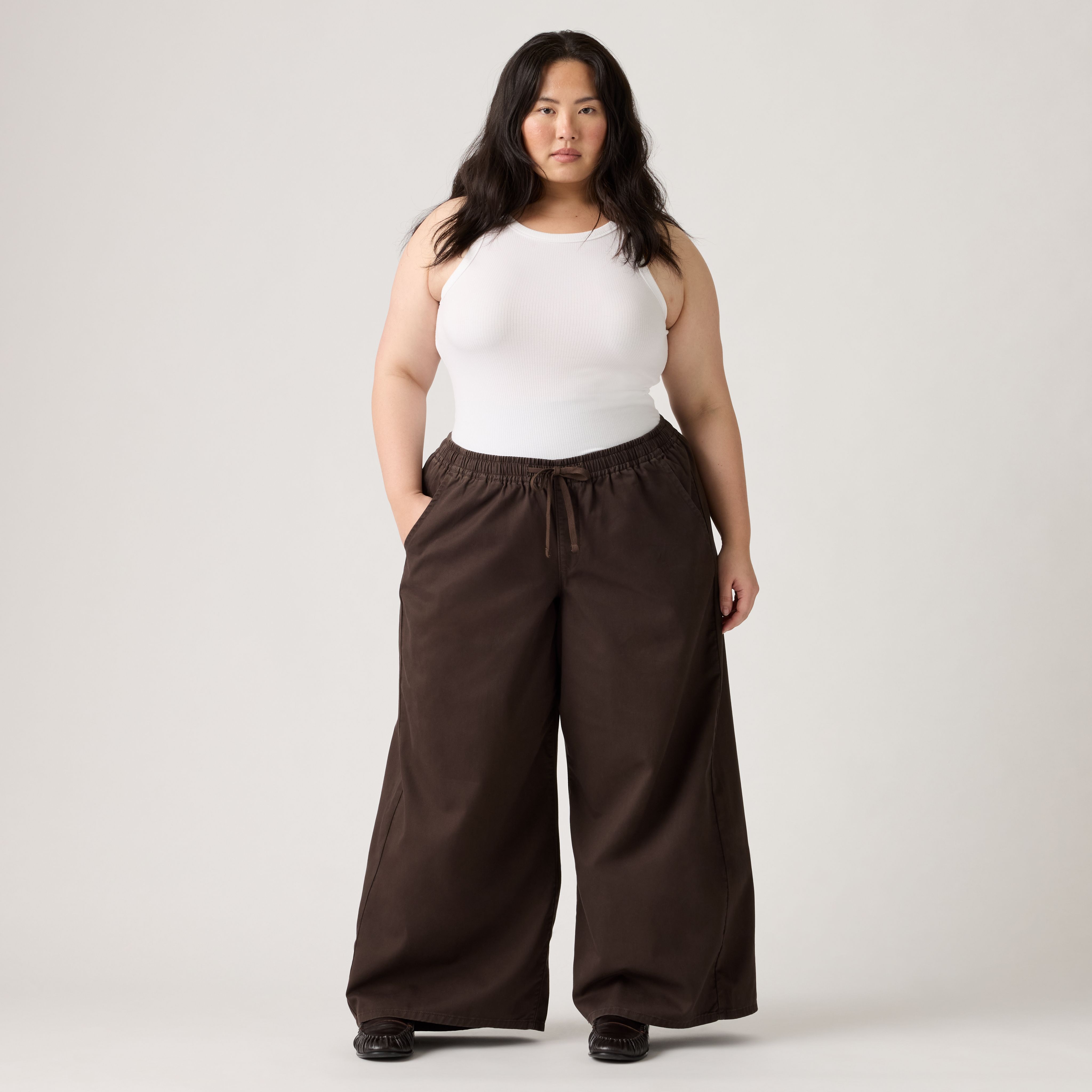 Essential Wide-Leg Pants (Plus Size) 6