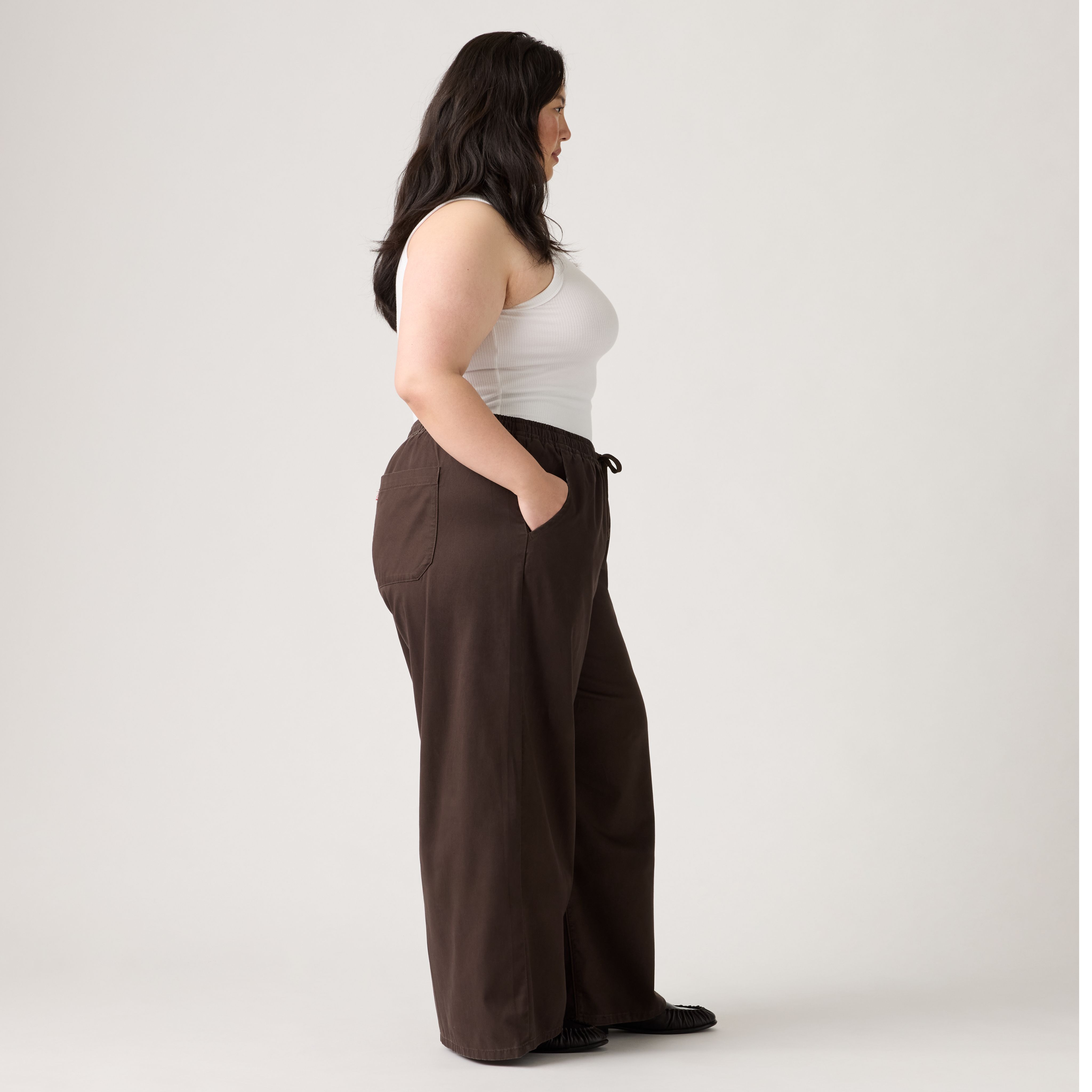 Essential Wide-Leg Pants (Plus Size) 4