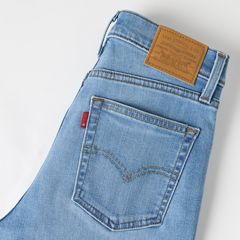 722 High-Rise Slim Women's Jeans — True Blue Mid - Medium Wash 7