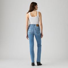 722 High-Rise Slim Women's Jeans — True Blue Mid - Medium Wash 3