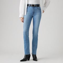 722 High-Rise Slim Women's Jeans — True Blue Mid - Medium Wash 2