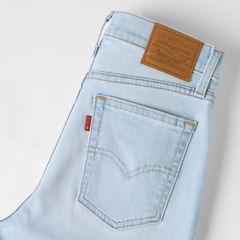 722 High-Rise Slim Women's Jeans — True Blue Light - Light Wash 7