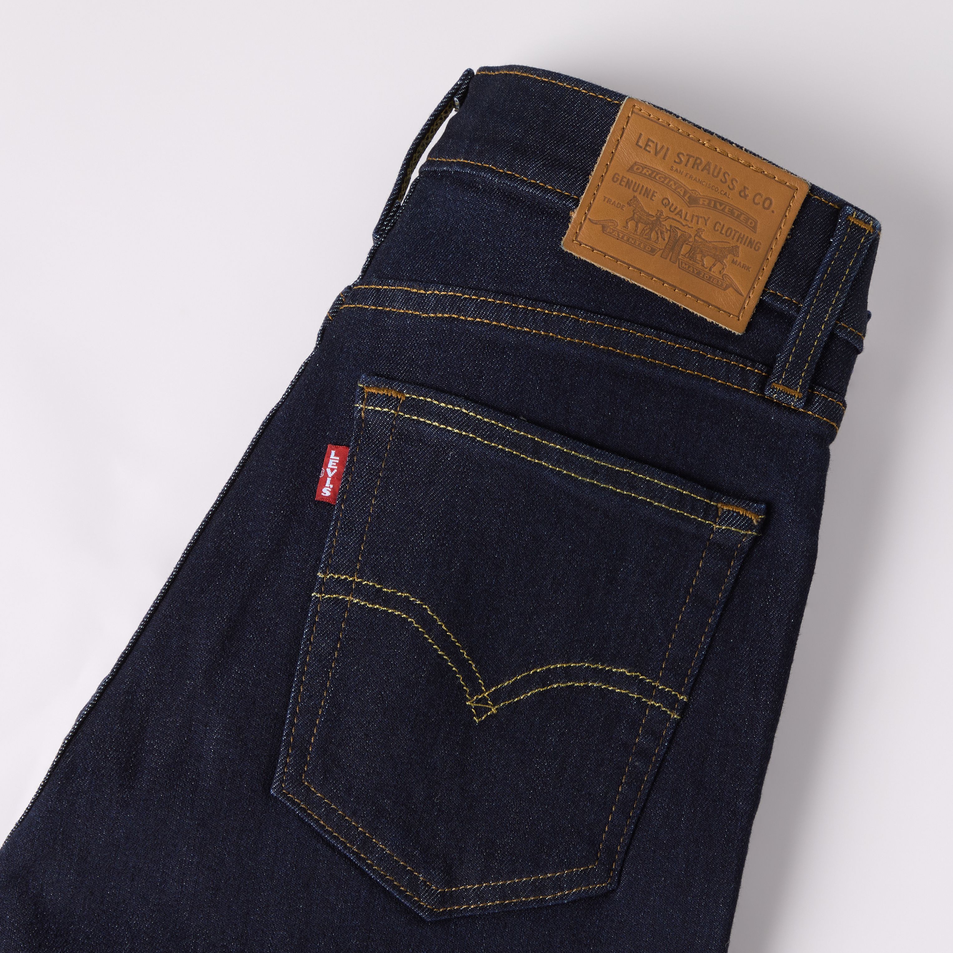 Jean 722 taille haute Slim 7