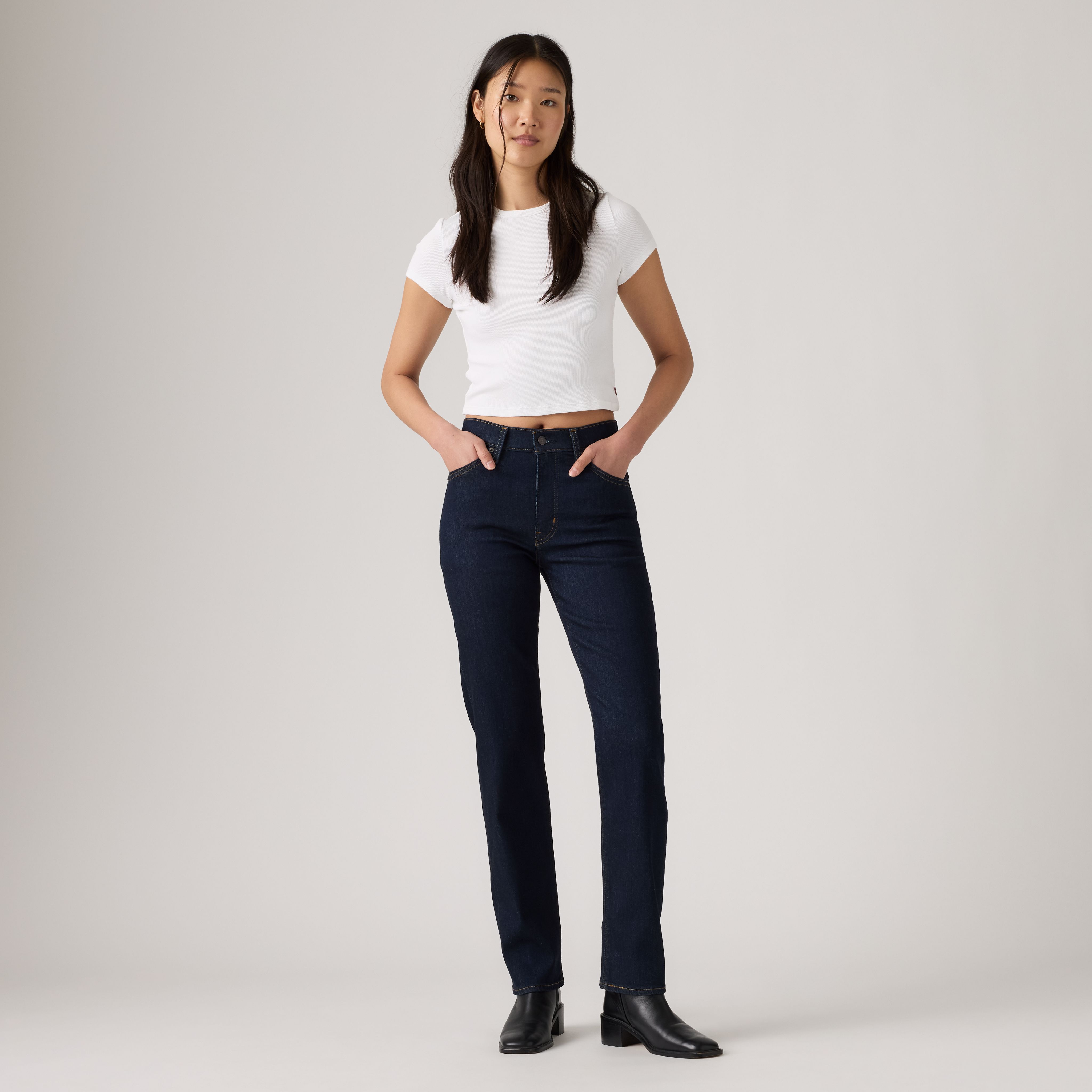 Jean 722 taille haute Slim 5