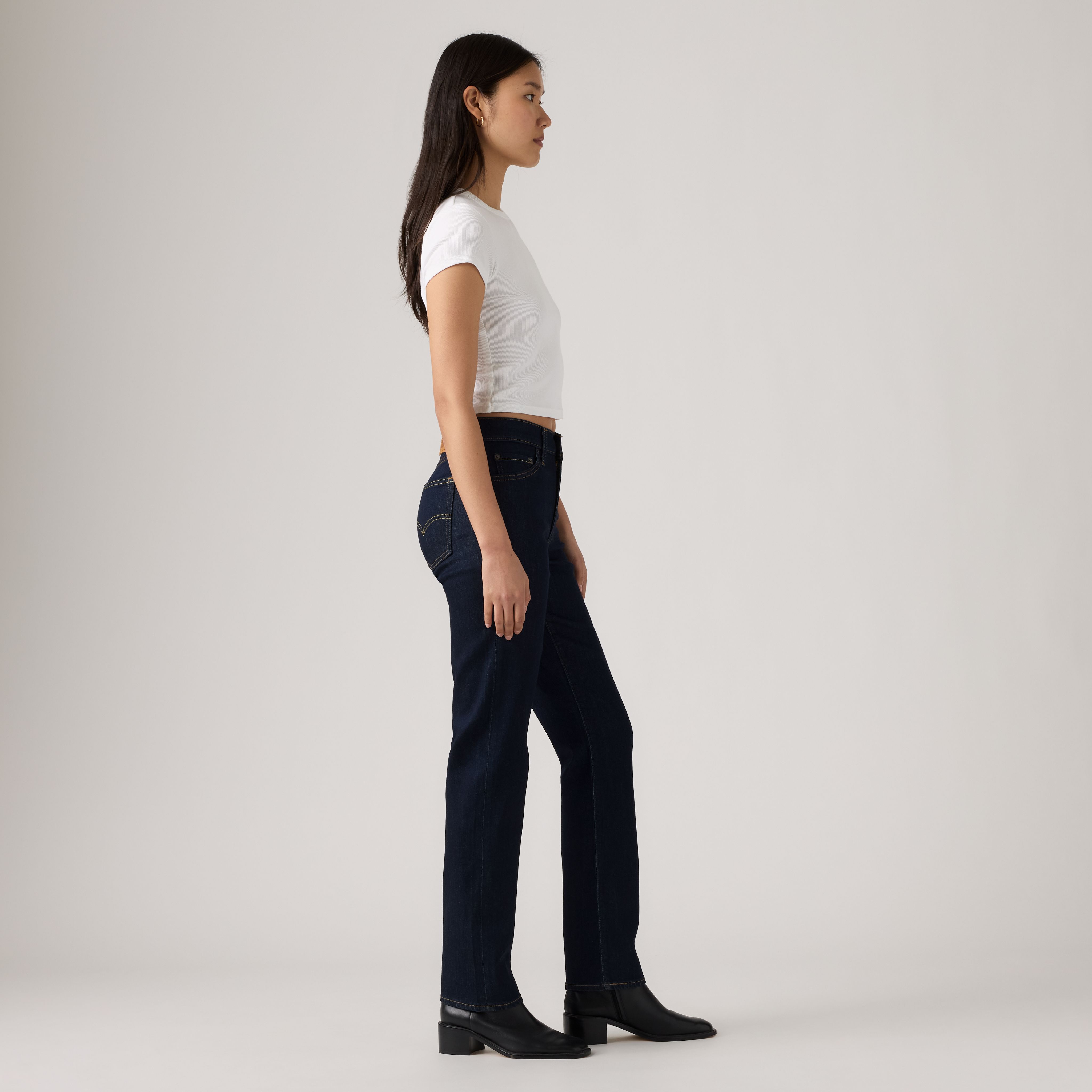 Jean 722 taille haute Slim 4