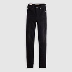 722 High-Rise Slim Women's Jeans — Worn Midnight - Black 6