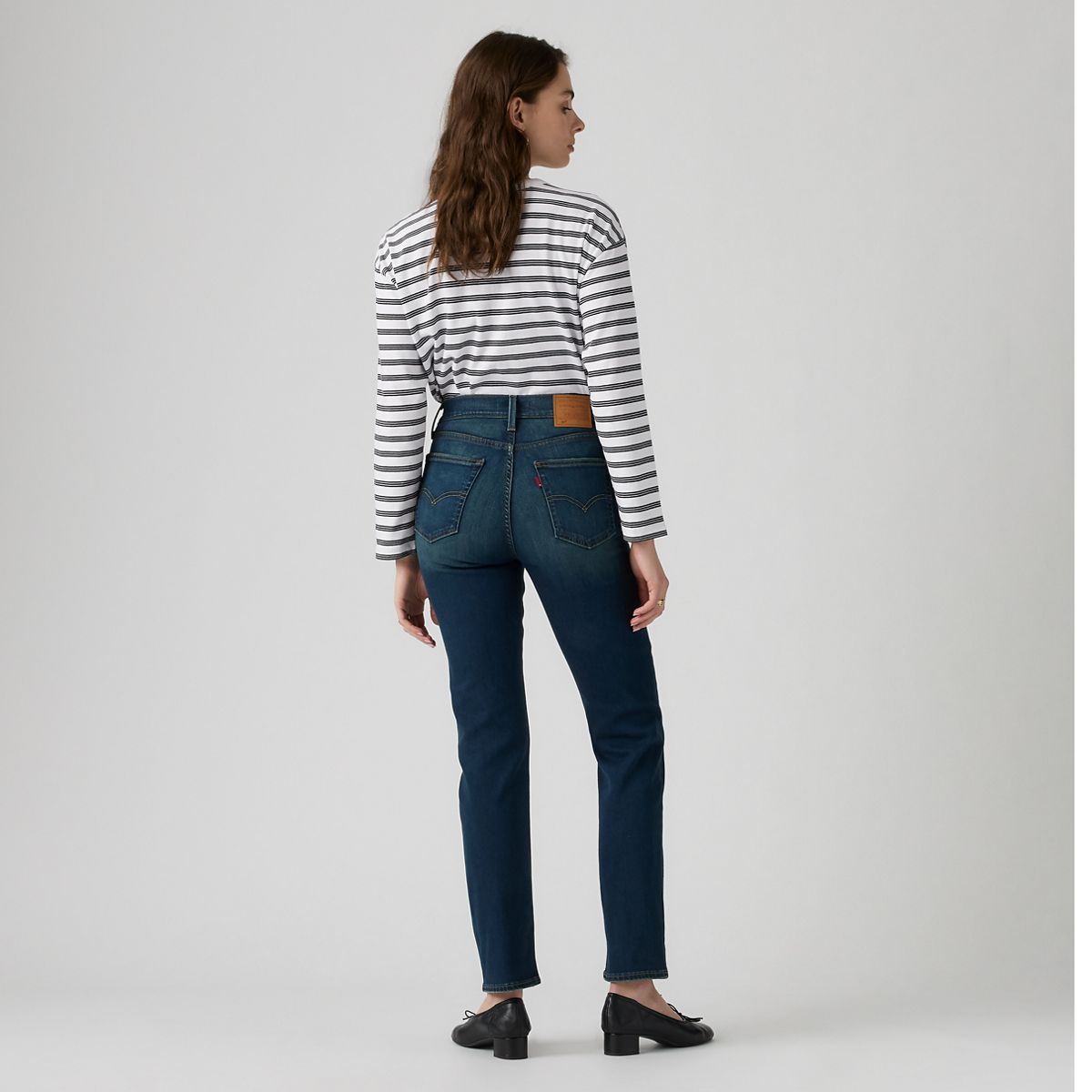 722 High-Rise Slim Women's Jeans — Total Grail Str - Green
