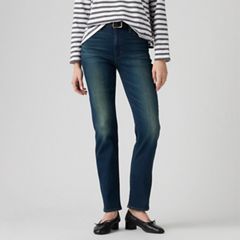 722 High-Rise Slim Women's Jeans — Total Grail Str - Green 2