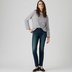 722 High-Rise Slim Women's Jeans — Total Grail Str - Green 1