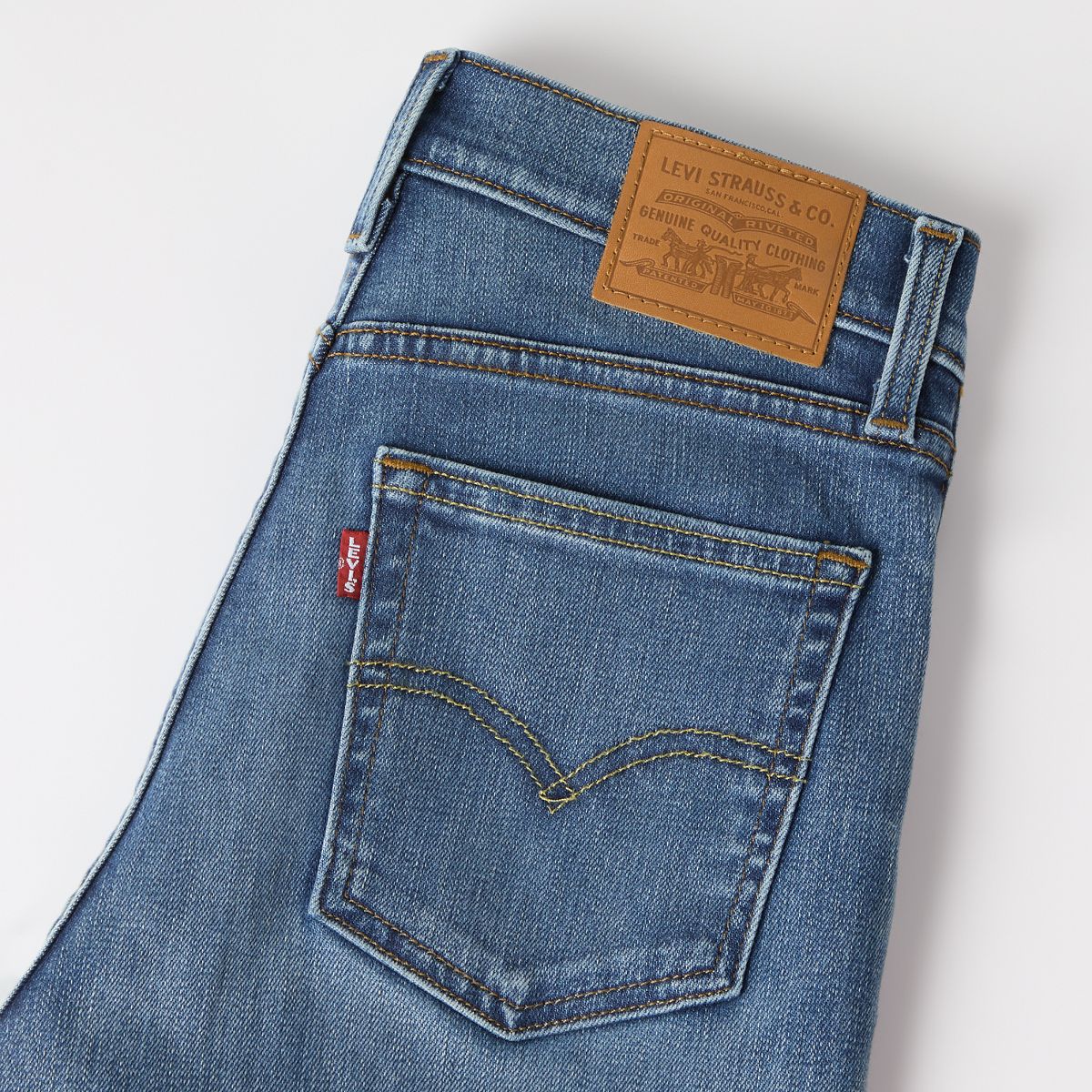 722 High-Rise Slim Women's Jeans — Finder Keeper - Dark Wash
