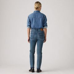 722 High-Rise Slim Women's Jeans — Finder Keeper - Dark Wash 3