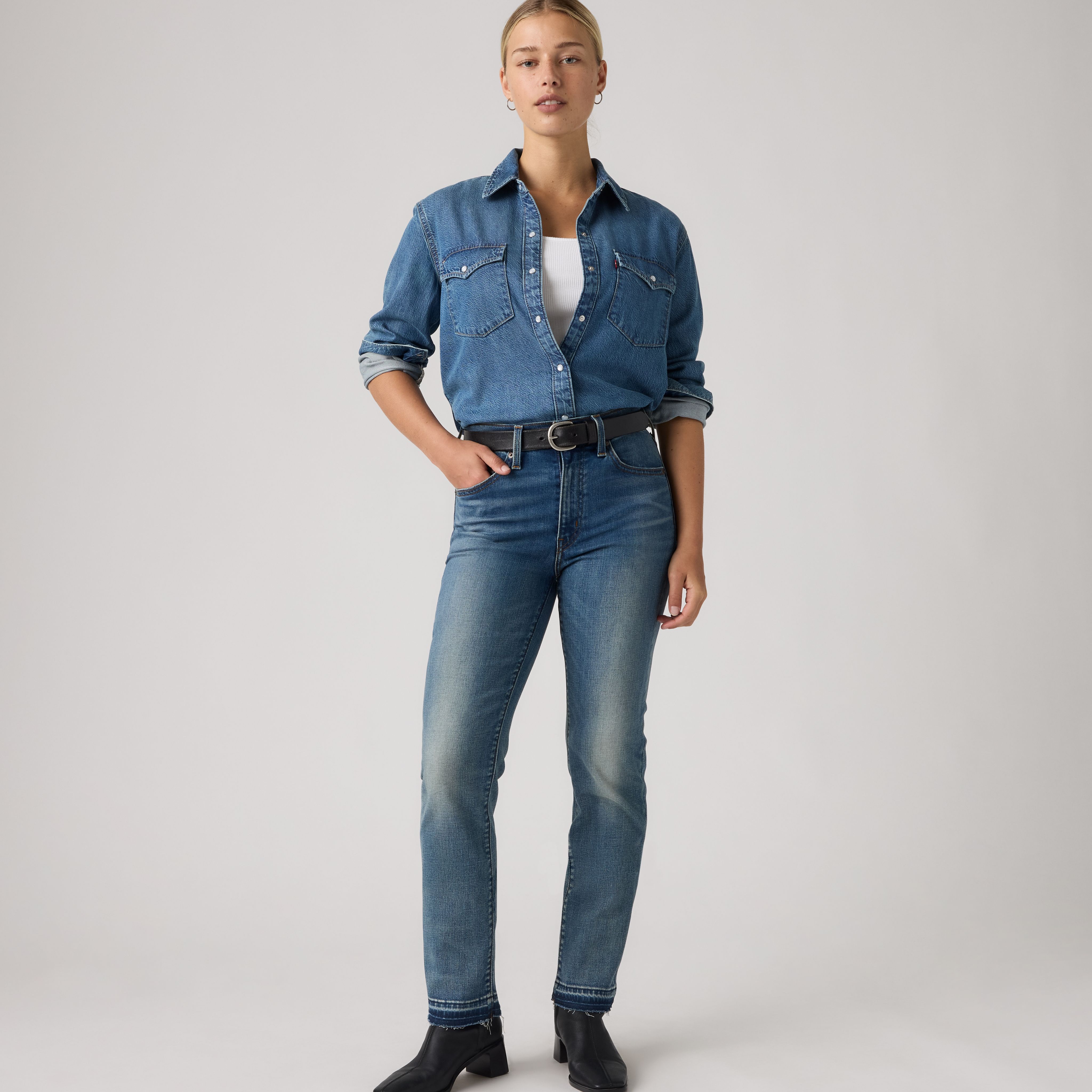 722 High-Rise Slim Women's Jeans 1