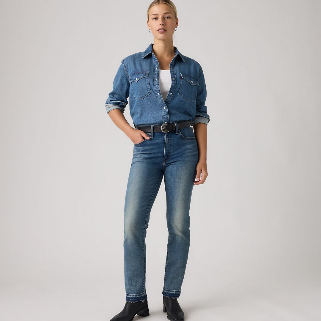 Levi's 722 High-Rise Slim Women's Jeans 25x31