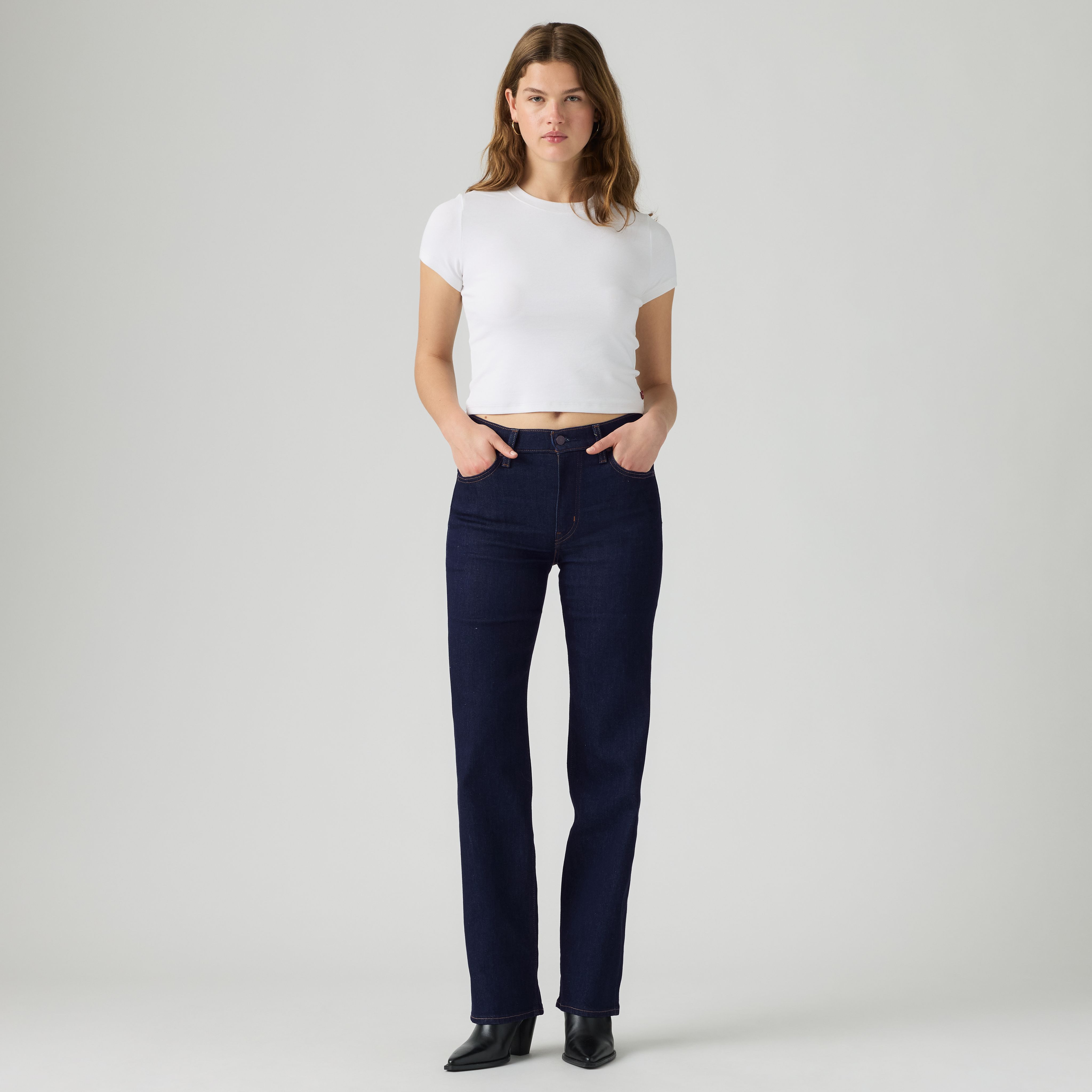 723 High Rise Straight Jeans 5