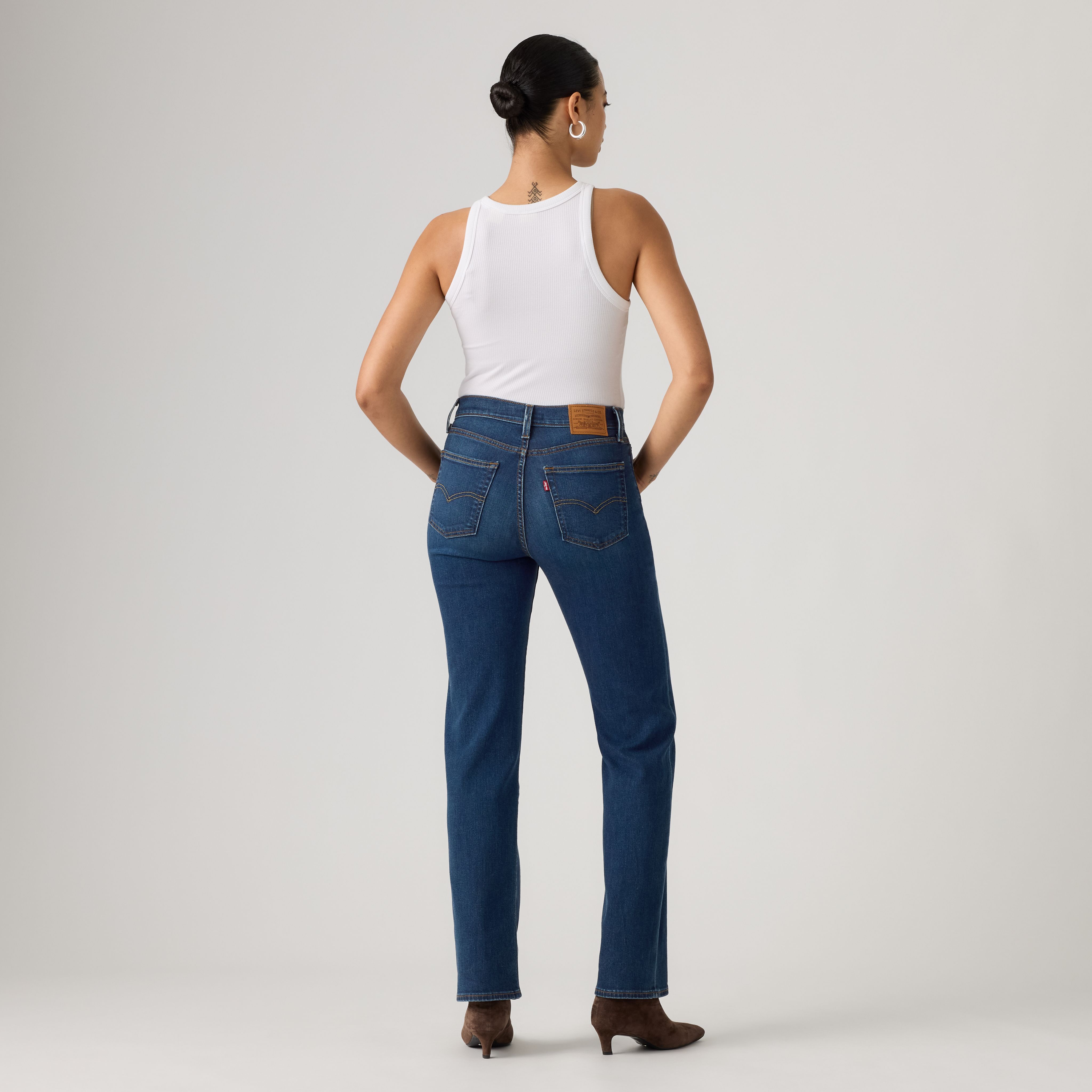 723 High Rise Straight Jeans 3