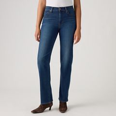 723 High-Rise Straight Women's Jeans — True Blue Dark - Dark Wash 2