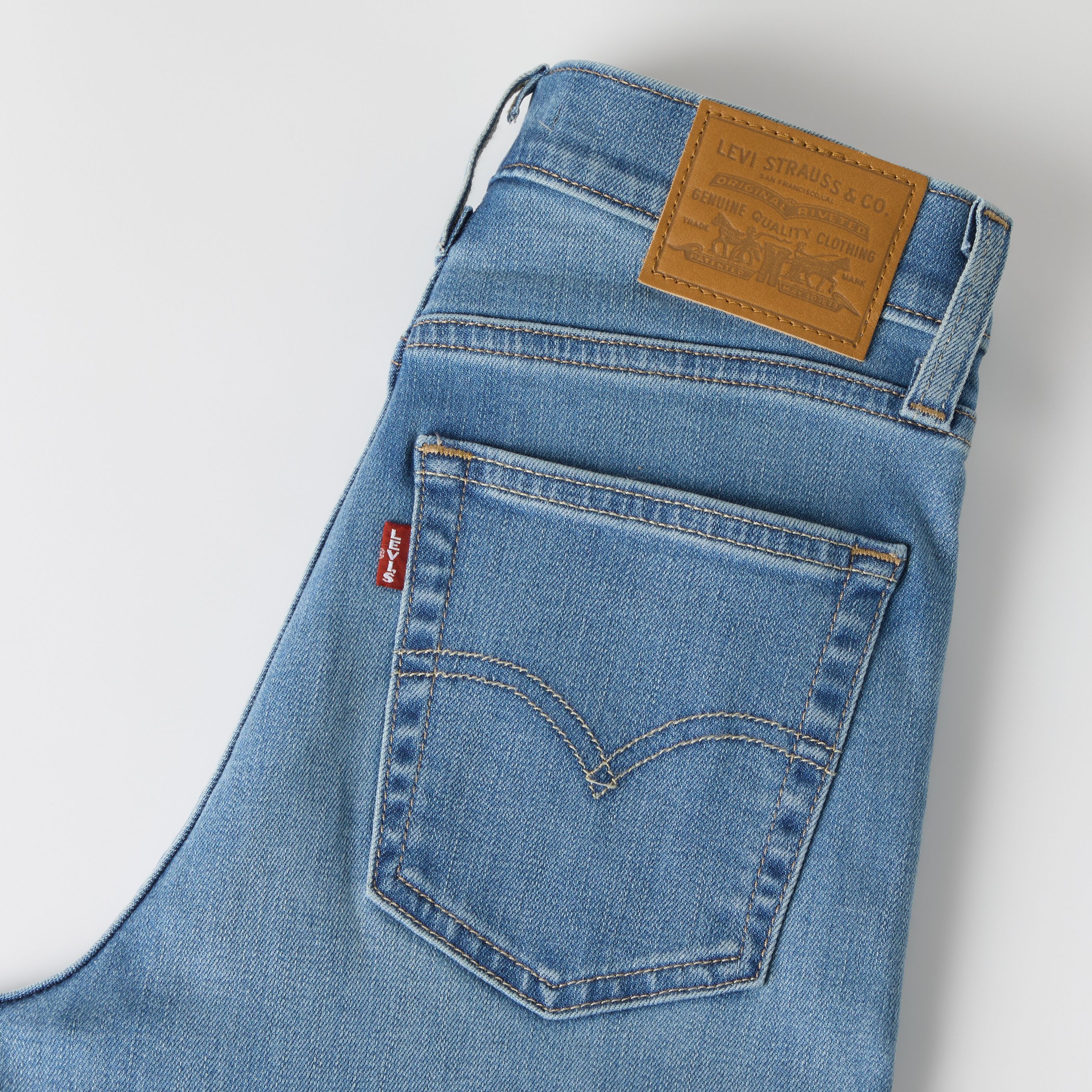 Jeans rectos de tiro alto 723 7