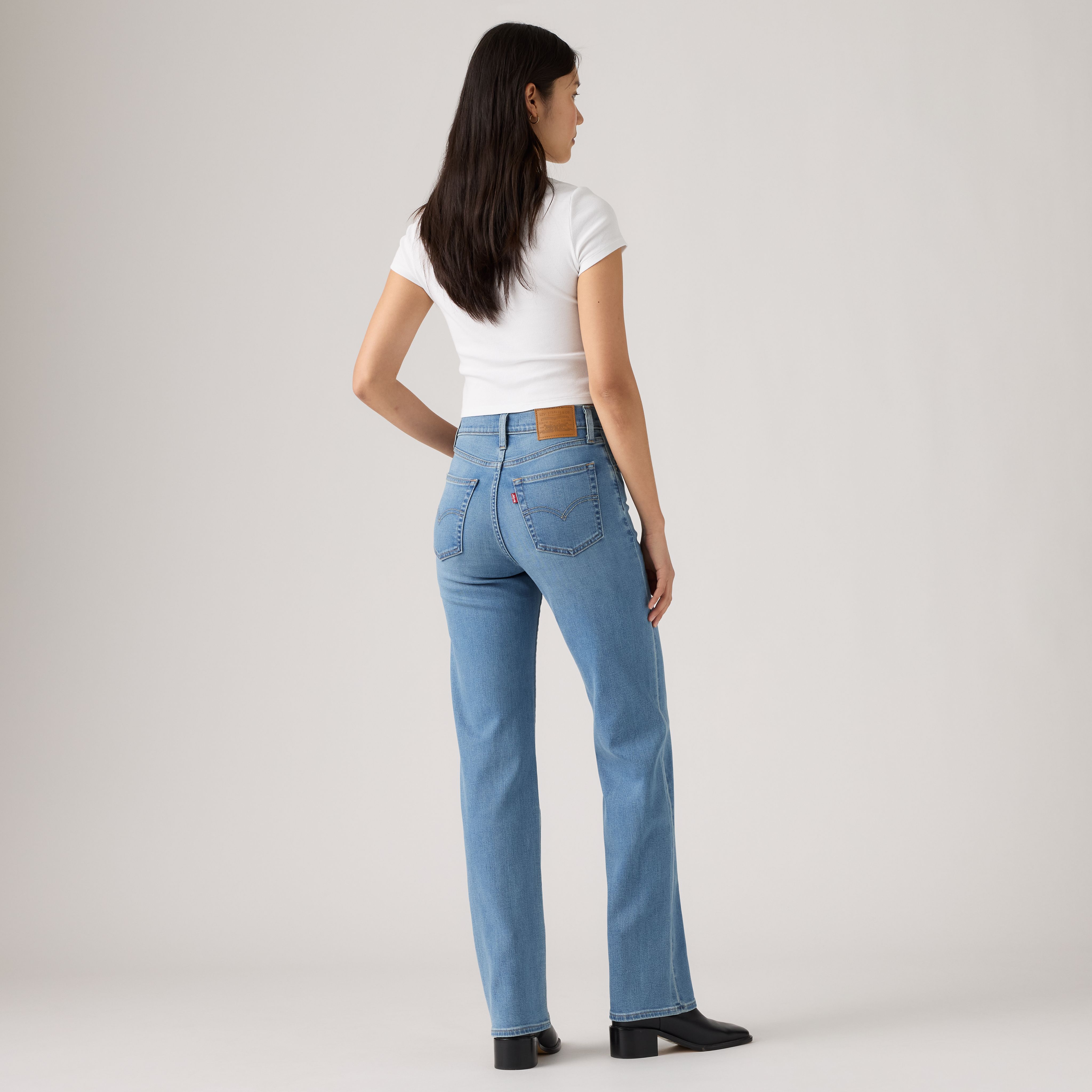 Jeans rectos de tiro alto 723 3