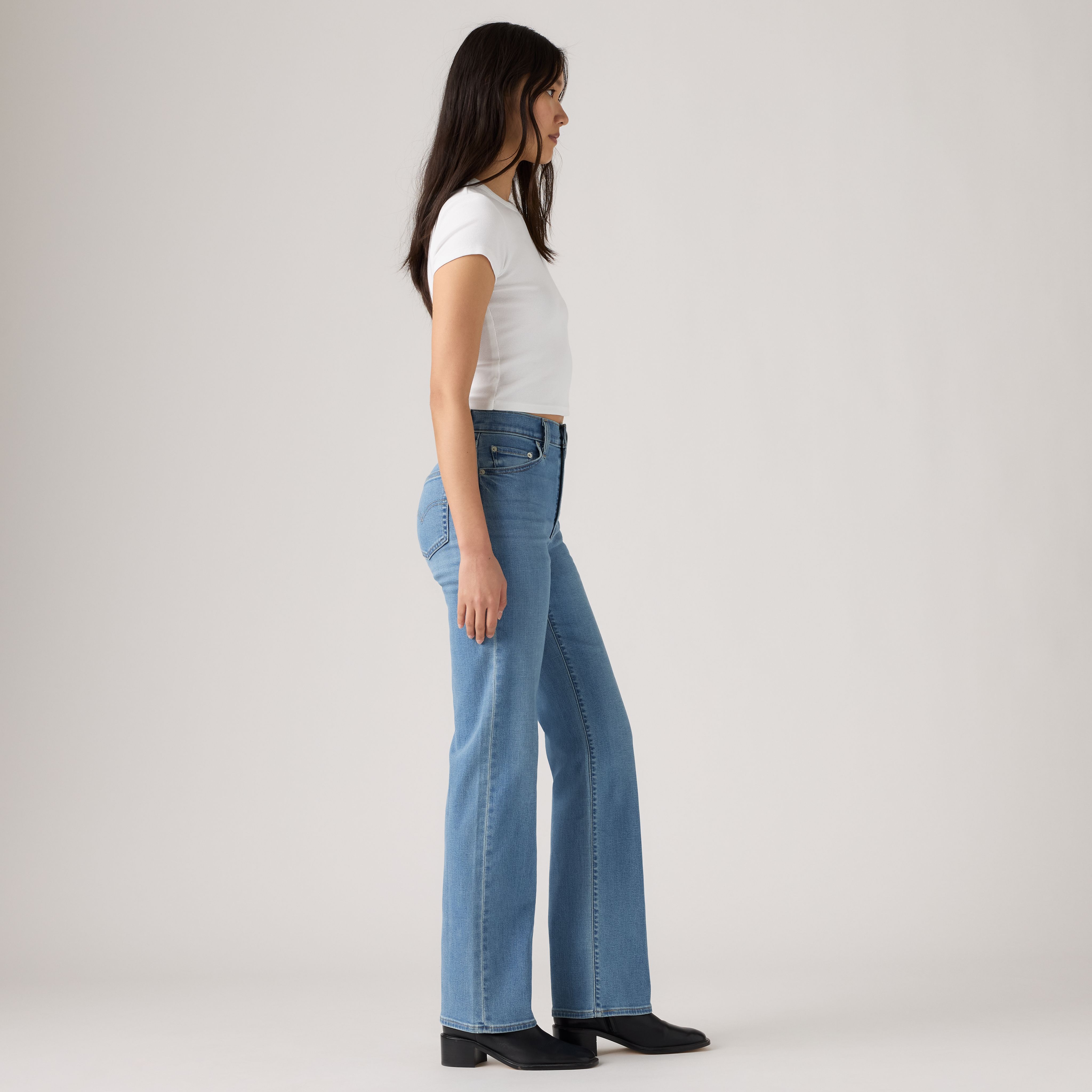 Jeans rectos de tiro alto 723 4