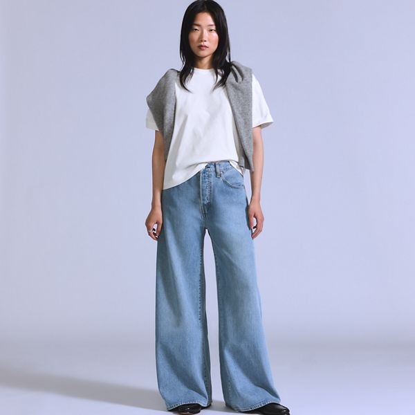 Women's Max Loose Jeans — Marquis - Blue
