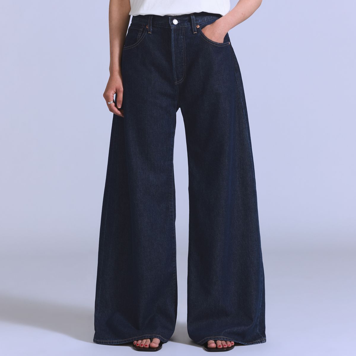 Women's Max Loose Jeans — Newton - Blue
