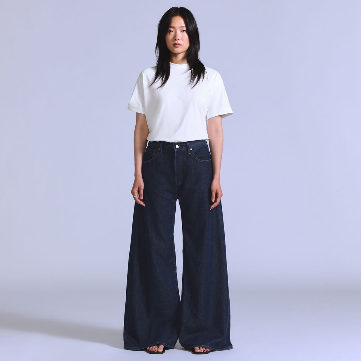 Women's Max Loose Jeans — Newton - Blue