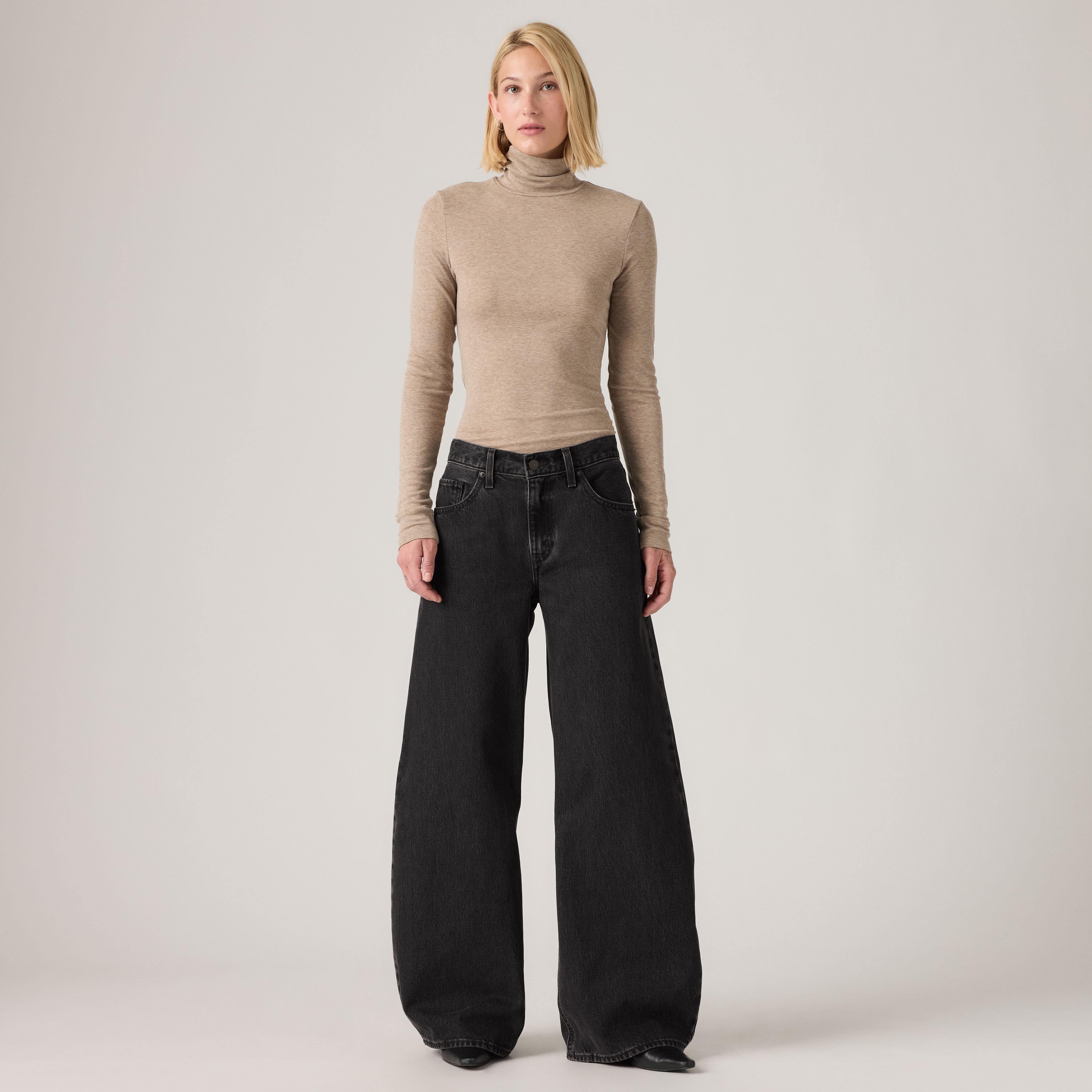 Teardrop Wide Leg Jeans 5