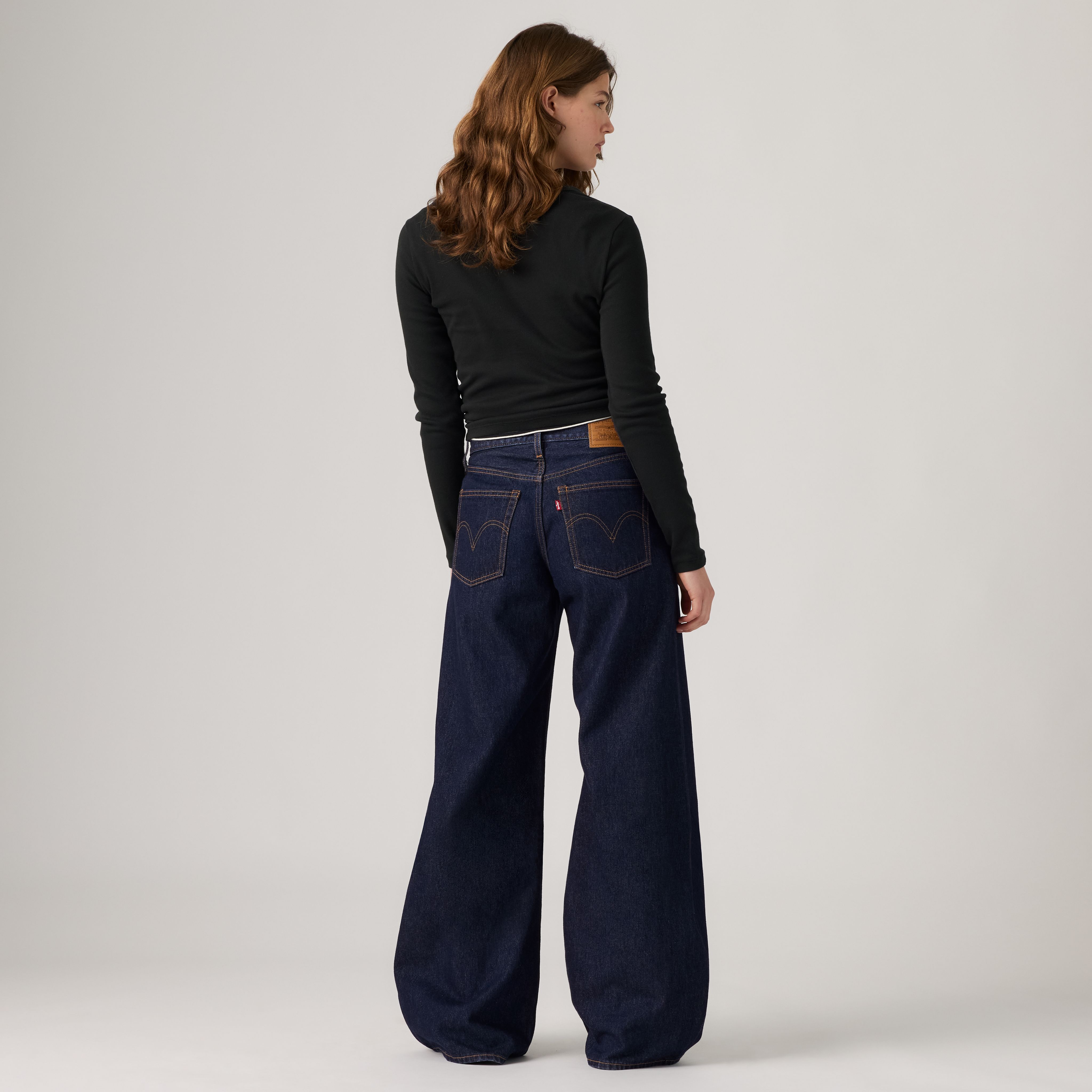 Teardrop Wide Leg Jeans 3