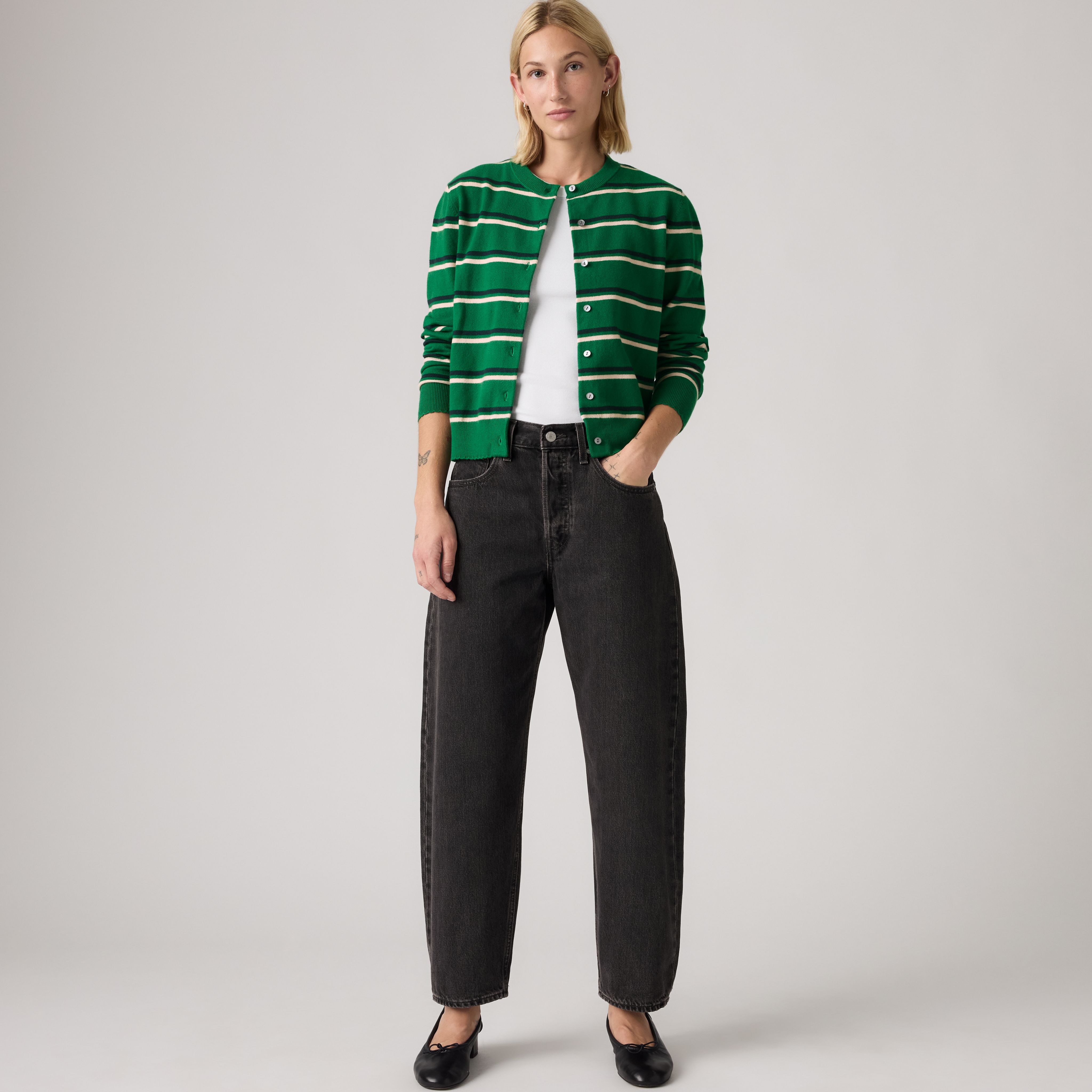 80s Taper Ankle Jeans 1