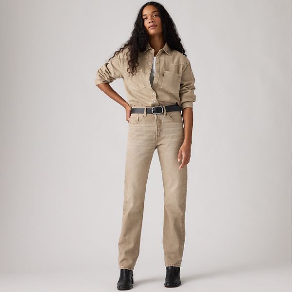501® Original Fit Women's Jeans — Chipped Winter Twig - Brown