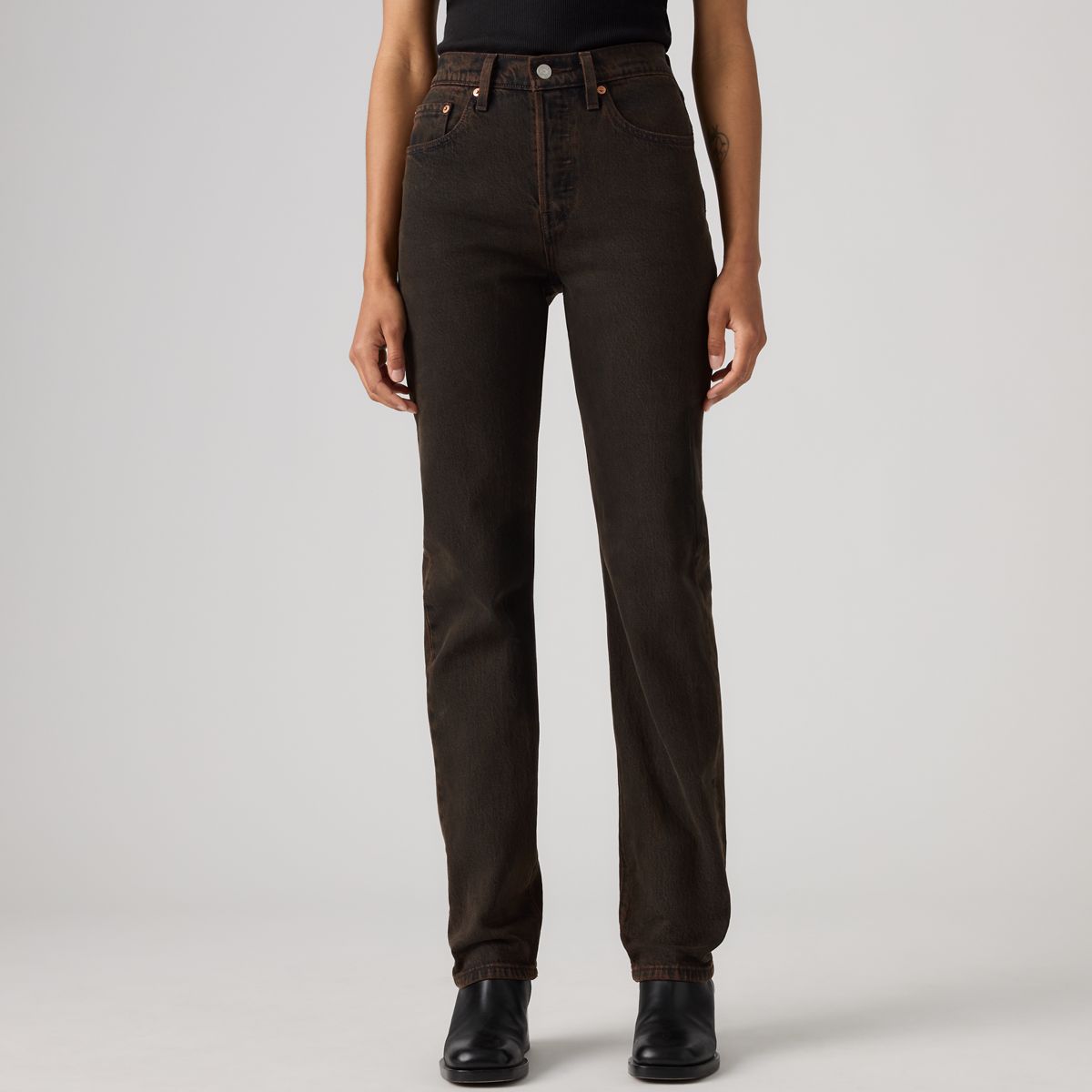 501® Original Jeans — Over A Cup - Brown