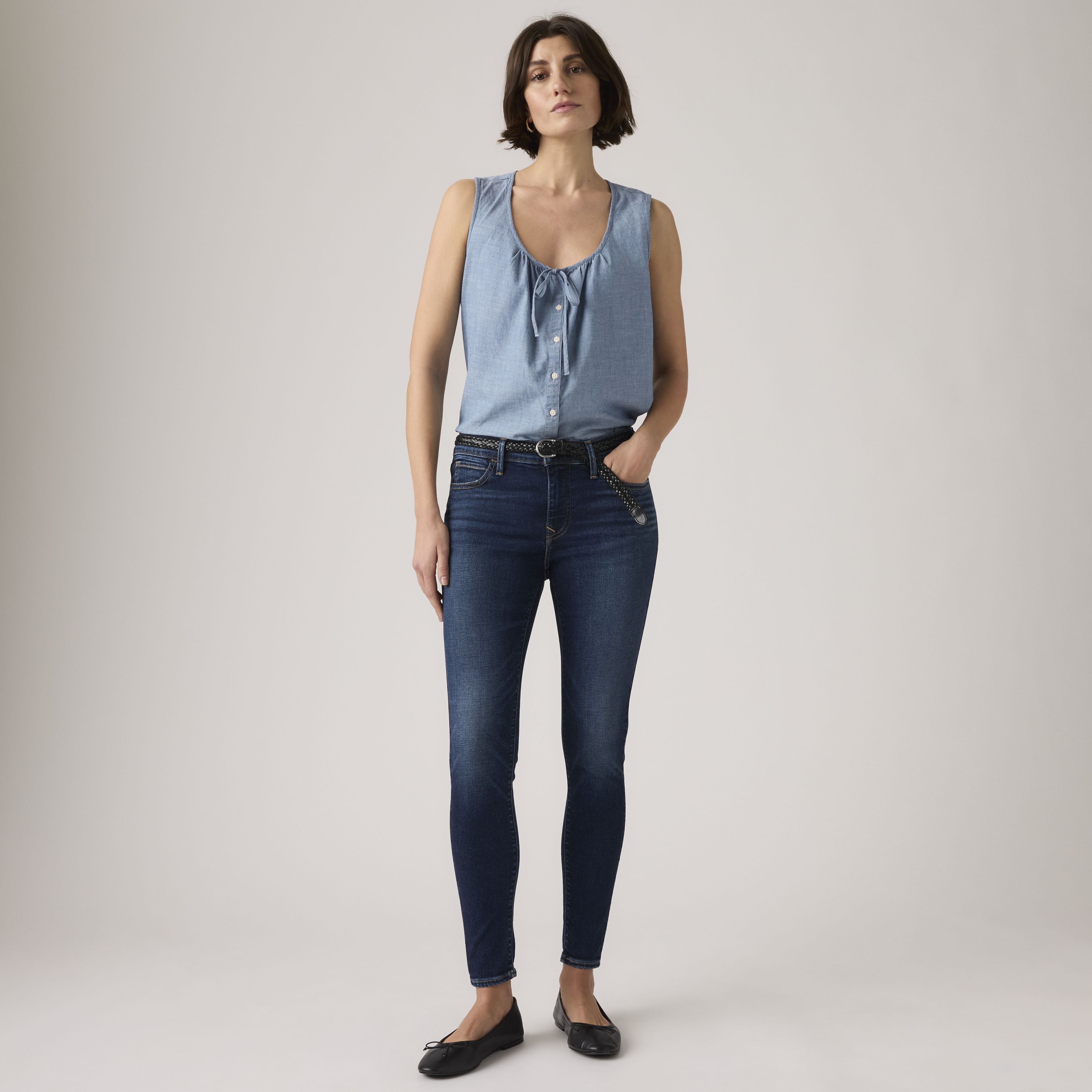 710™ Mid Rise Super Skinny Jeans 1