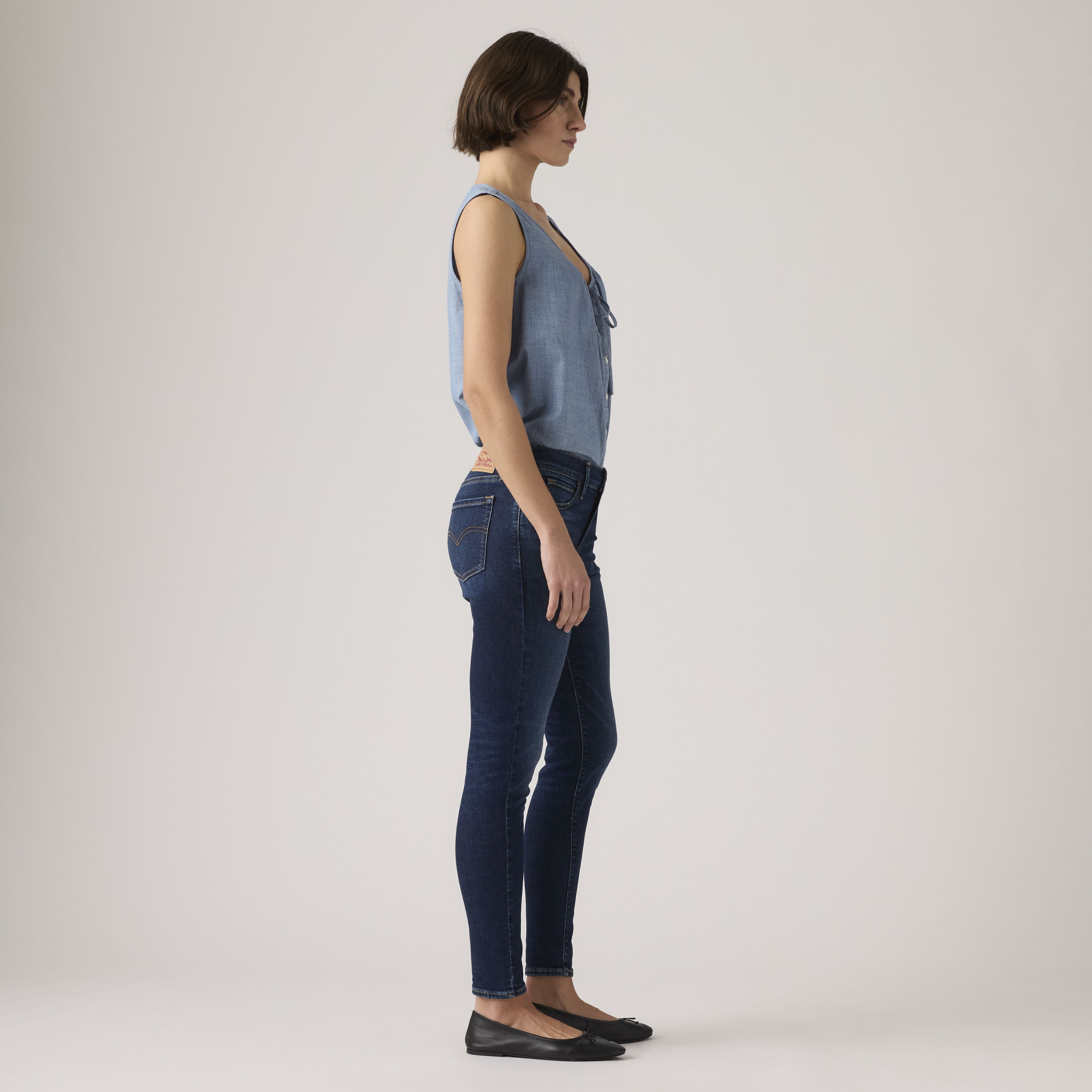710™ Mid Rise Super Skinny Jeans 4