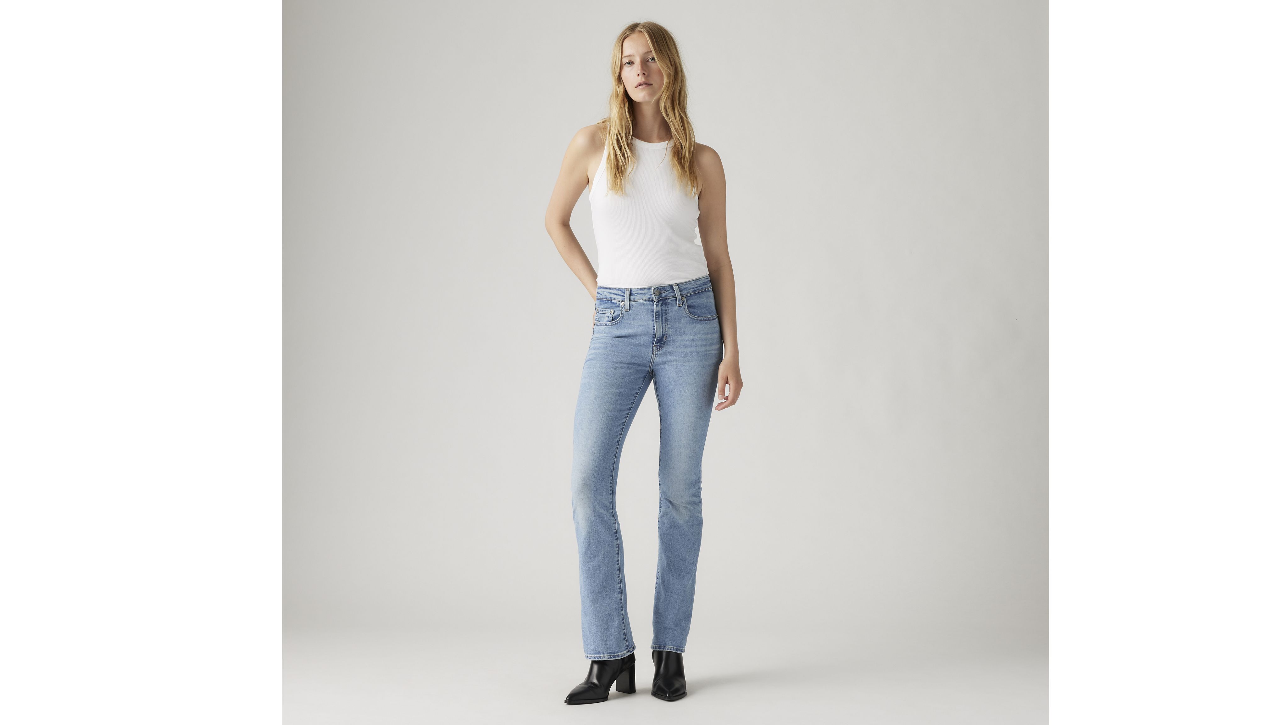 Jean 725 Bottillon taille haute pour femme 1