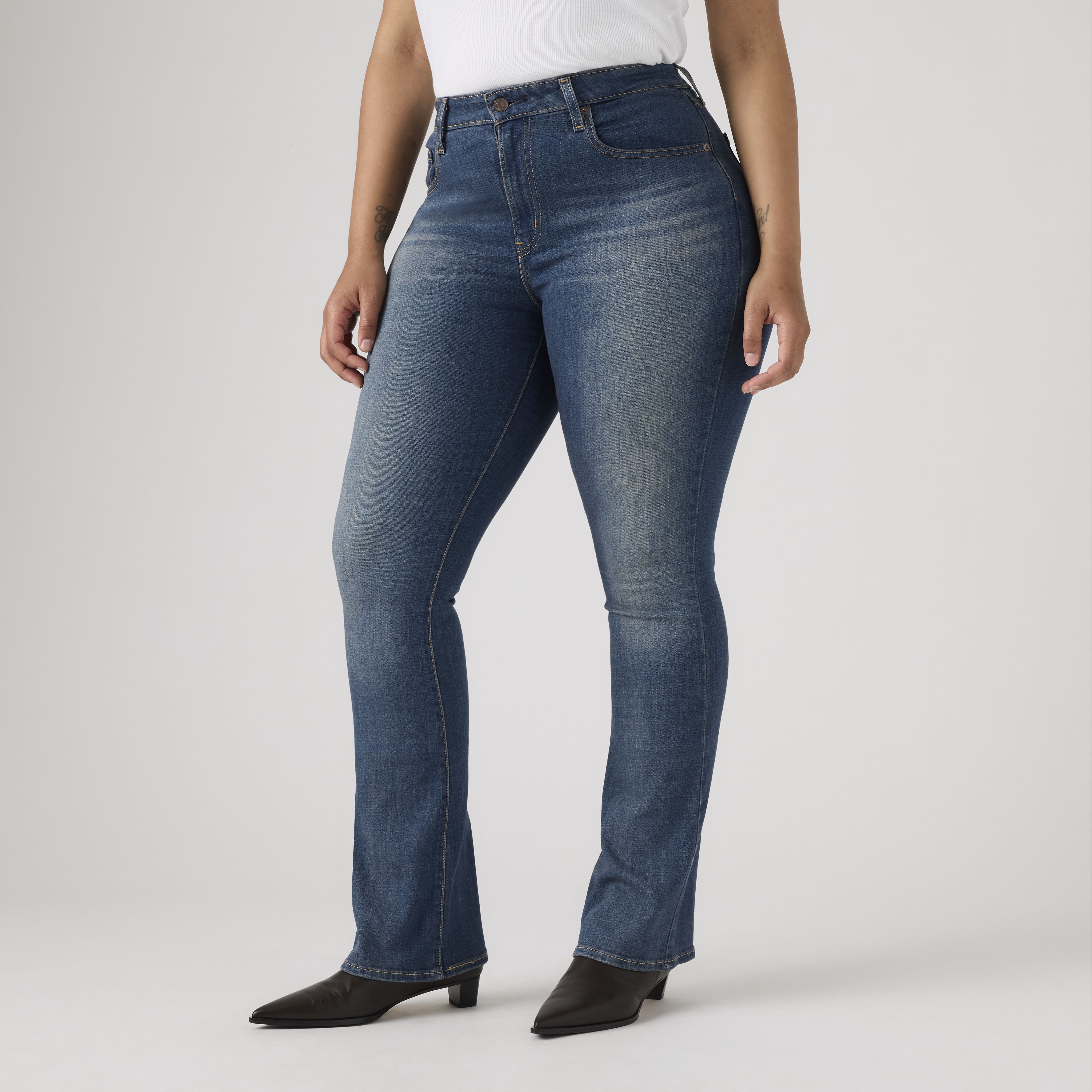 Jean 725 Bottillon taille haute pour femme 8