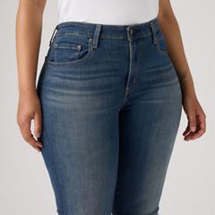 725 High Rise Bootcut Jeans — Tore It Up - Dark Wash 10