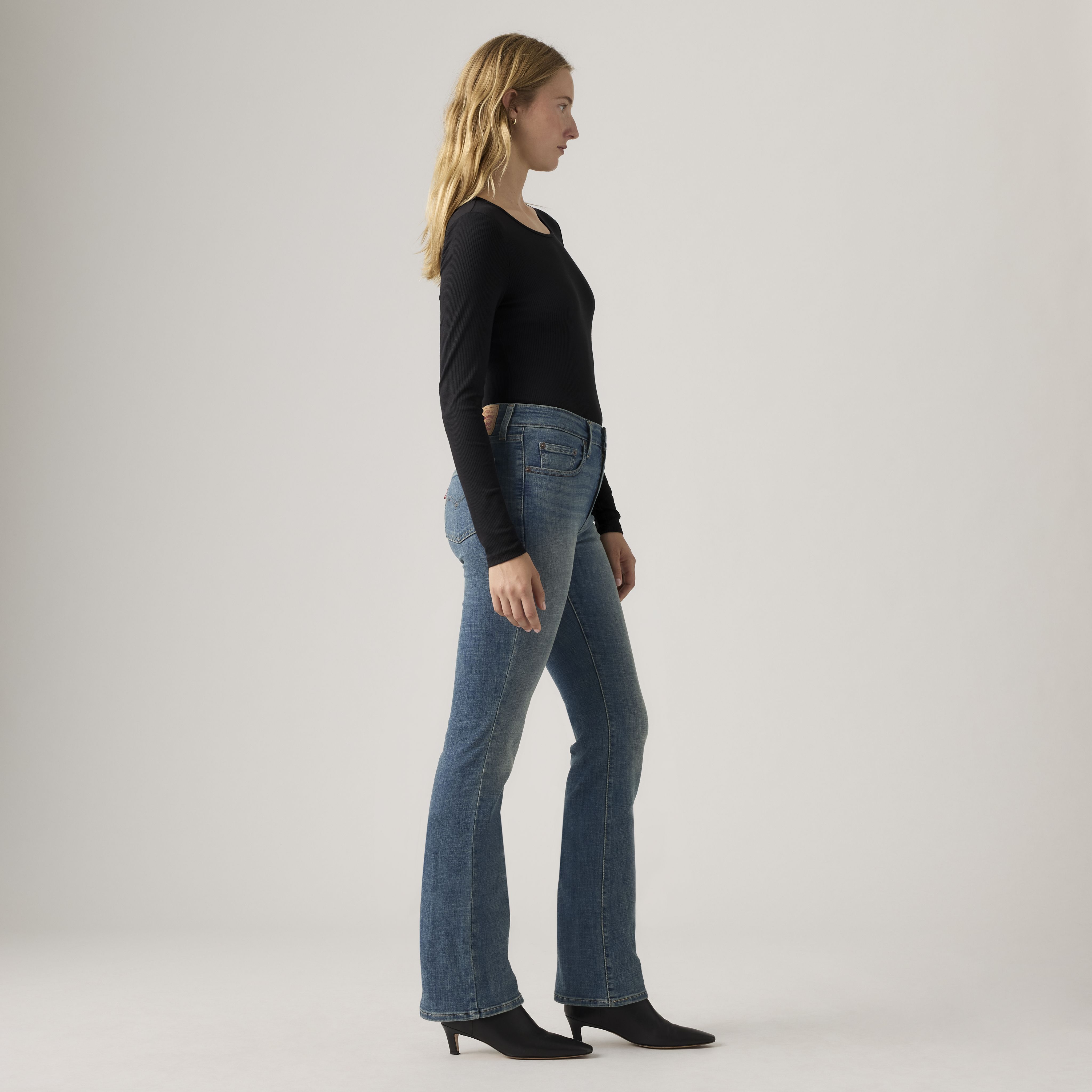 Jean 725 Bottillon taille haute pour femme 4