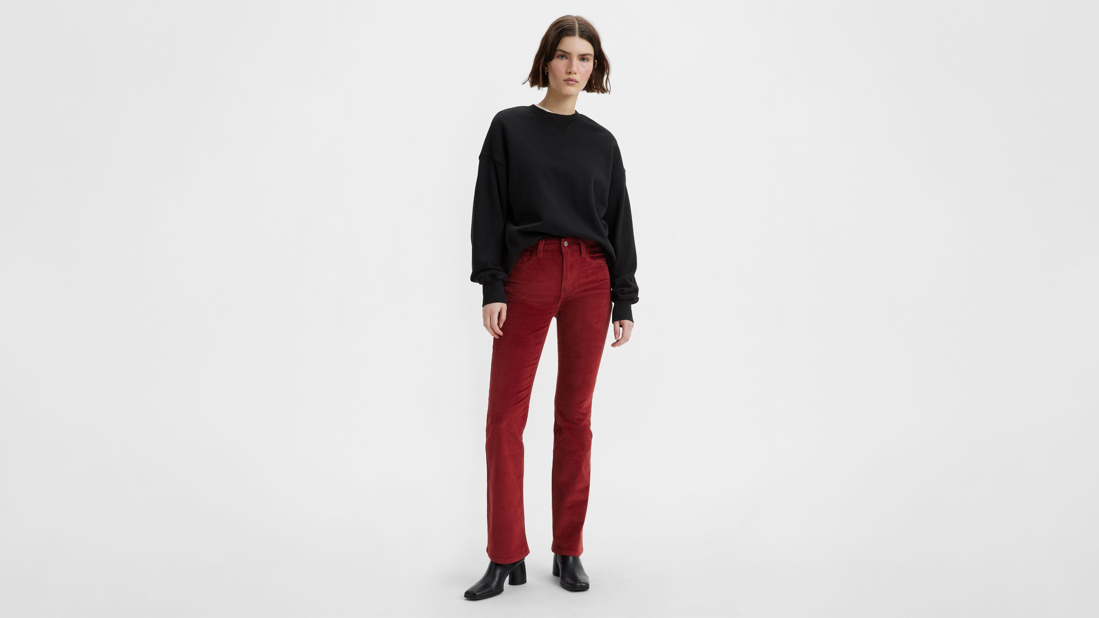 725 High Rise Bootcut Corduroy Women's Pants 1