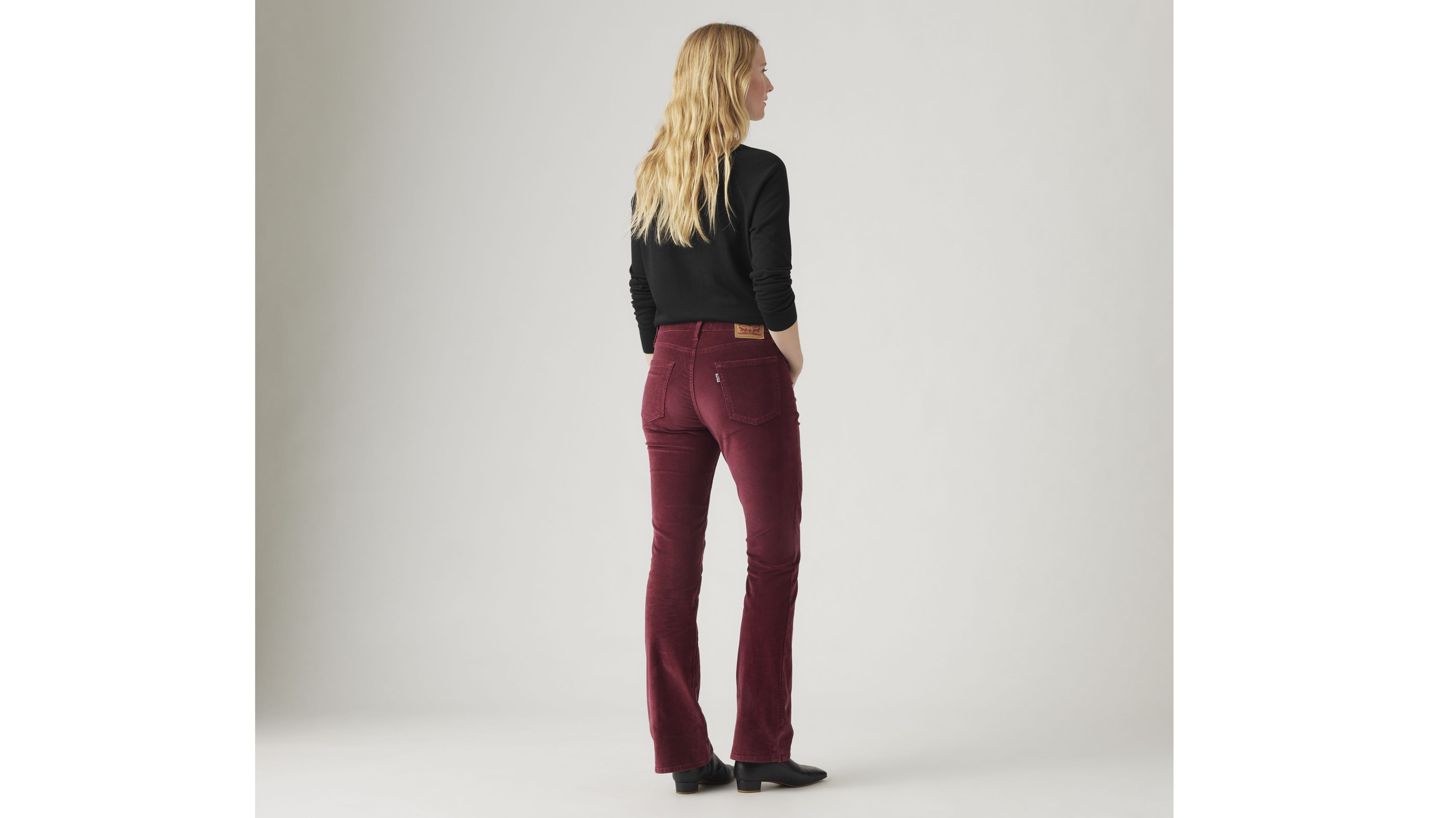 725 High Rise Bootcut Corduroy Womens Jeans 3